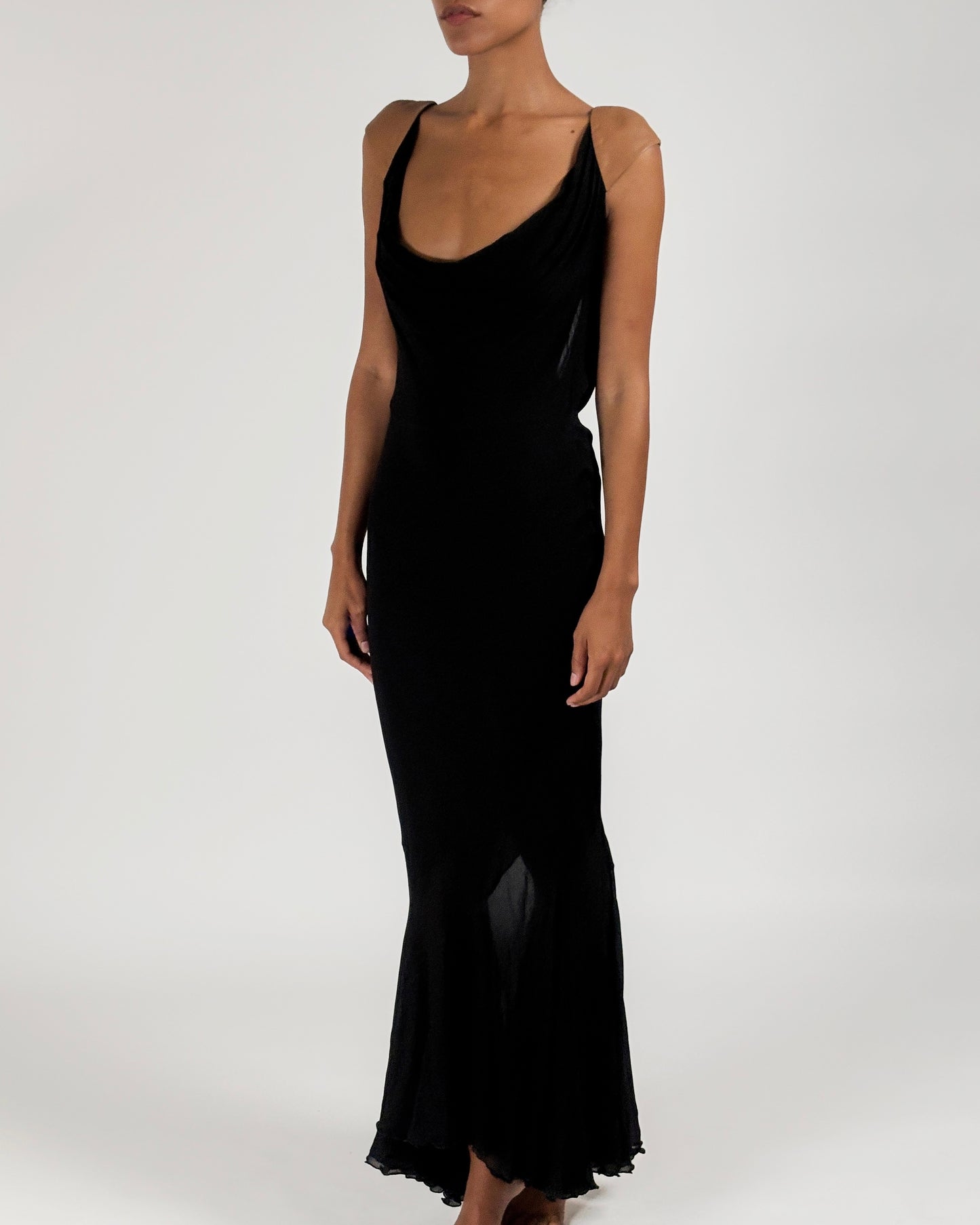 Gianni Versace Couture 2001 Chiffon Gown