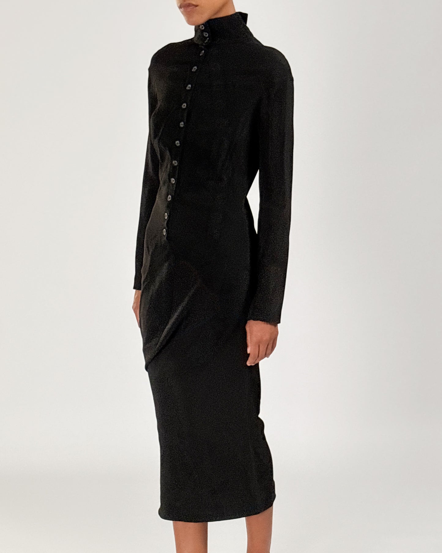 Alexander McQueen 1998 'Joan' Crepe Dress