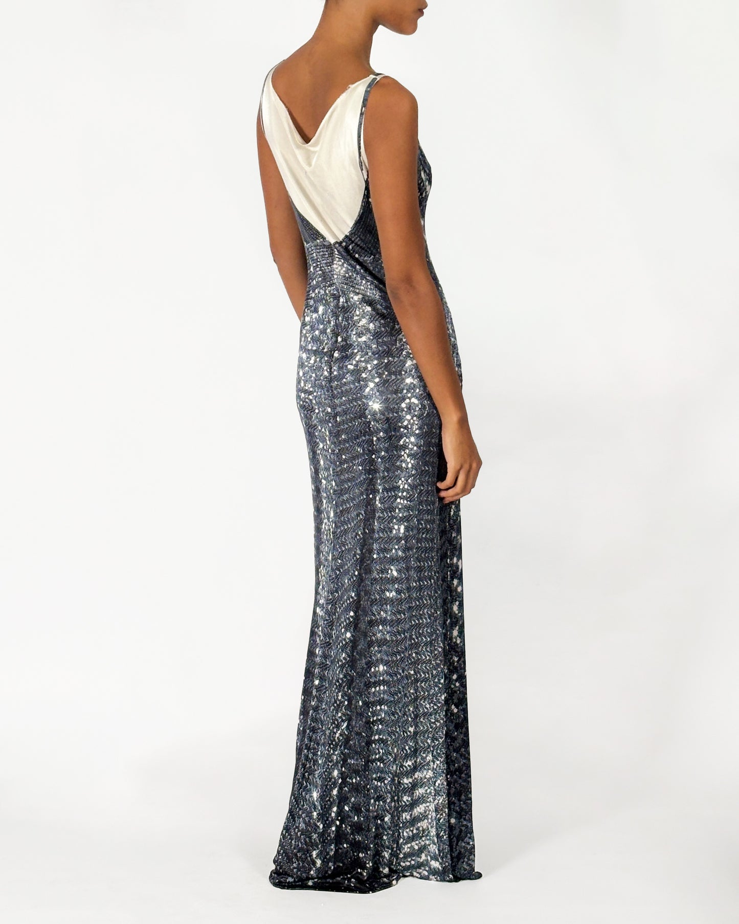 Maison Martin Margiela 1996 Tromp L'oiel Sequin Dress