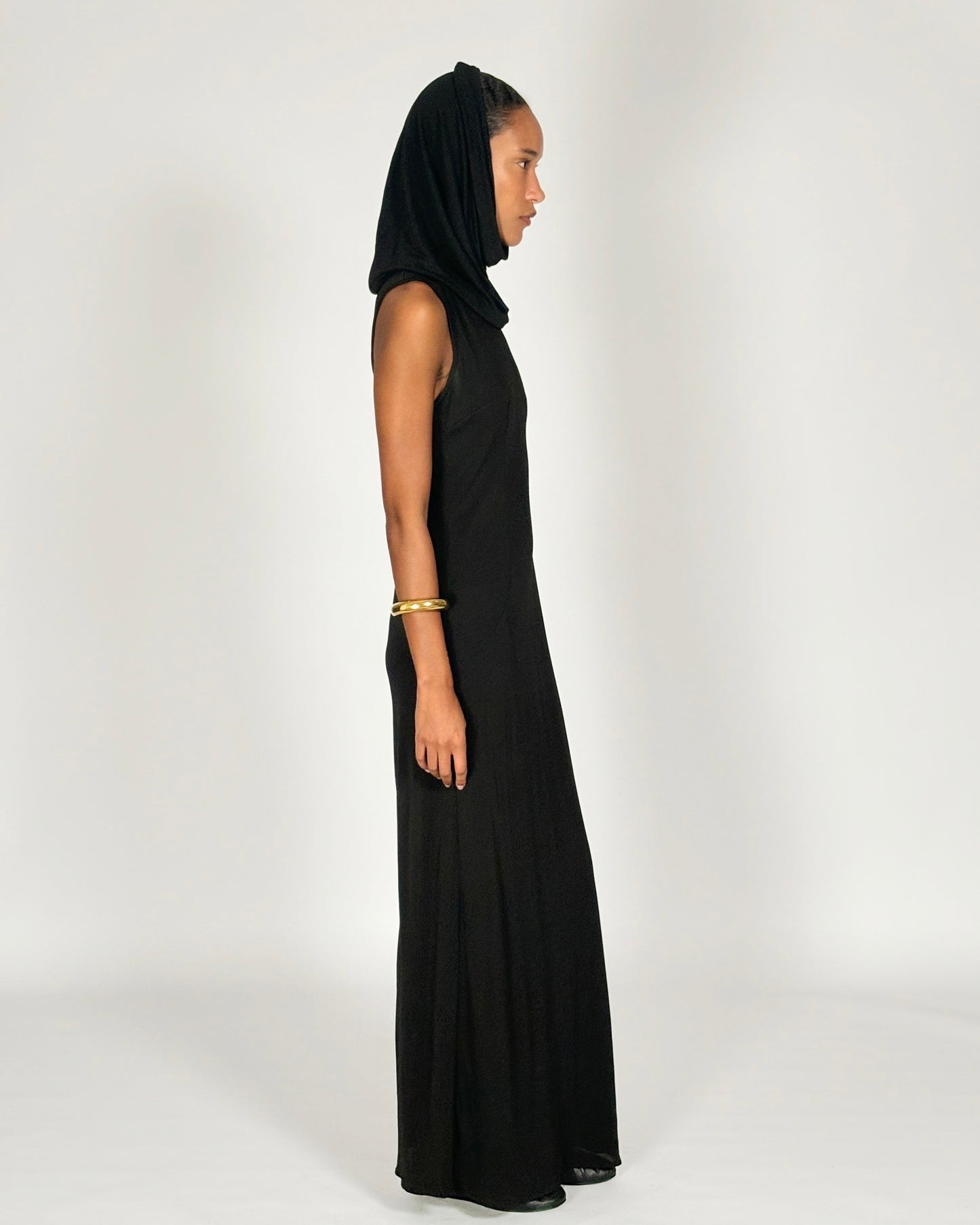 Dolce & Gabbana 1996 Hooded Maxi Dress