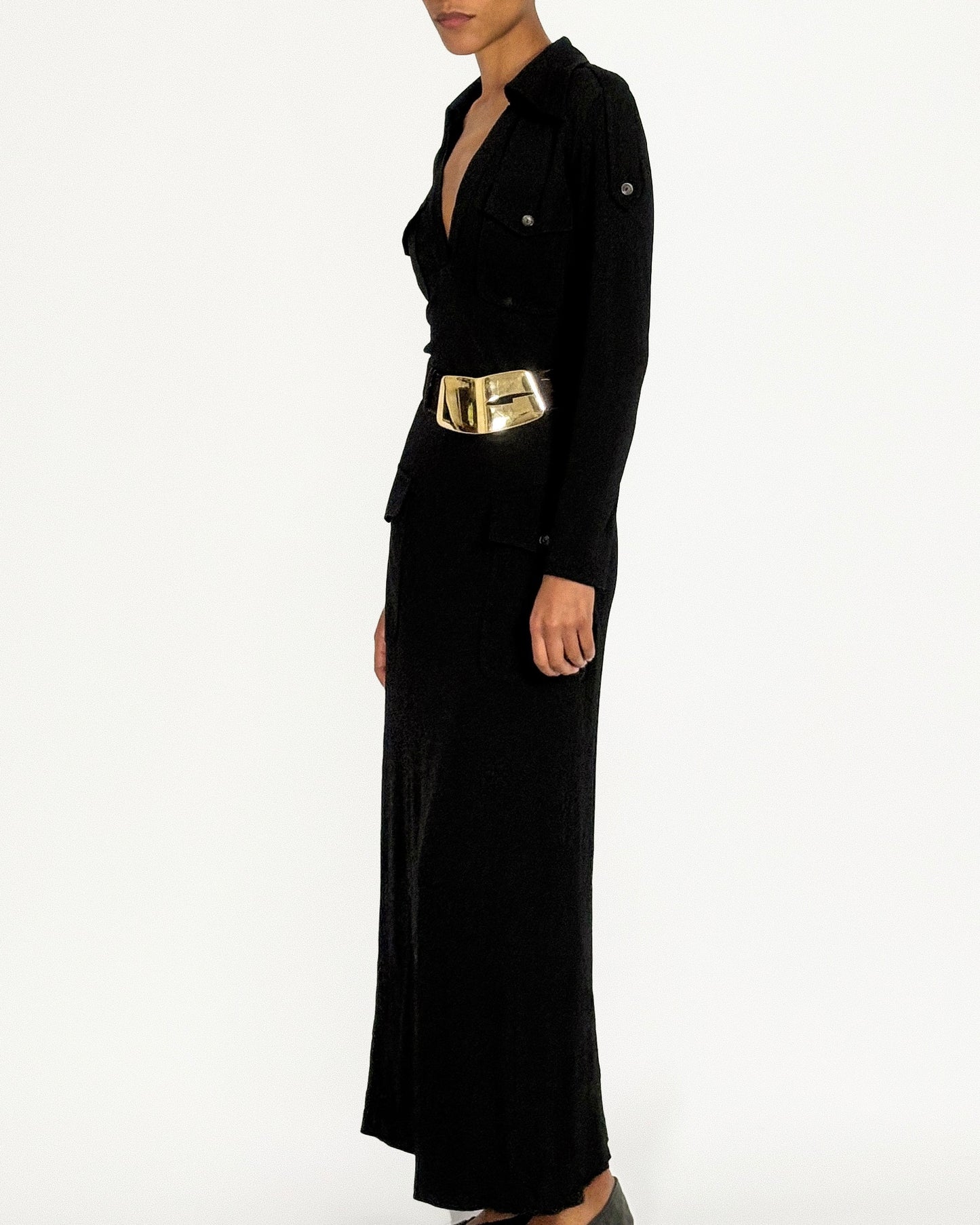 Gucci by Tom Ford 1996 Pocket Maxi Dress