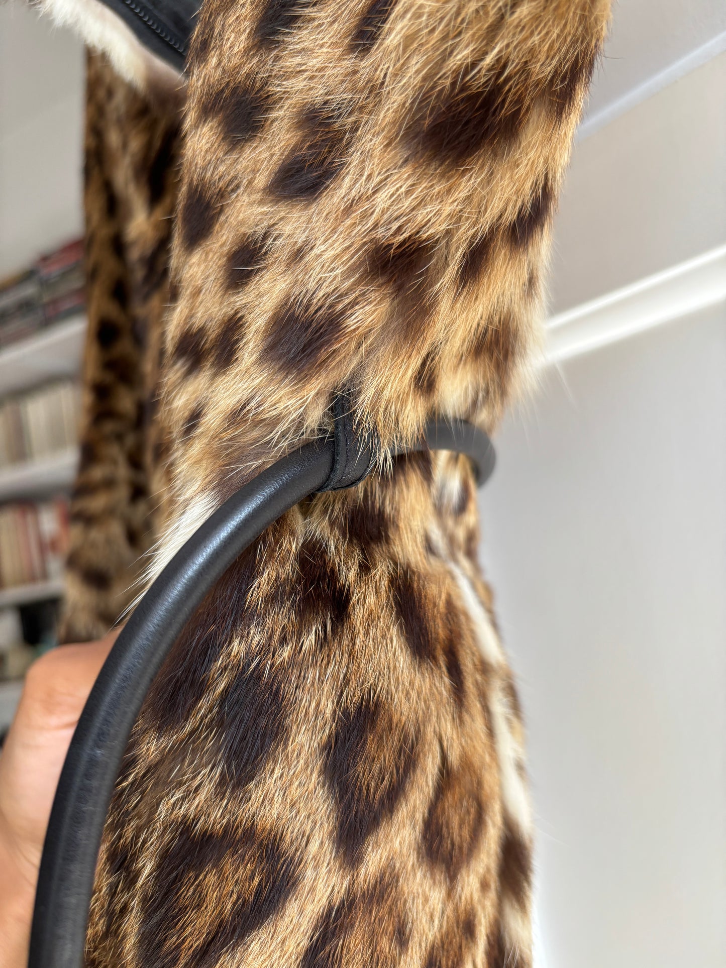 Gucci by Tom Ford 1999 Leopard Print Fur Coat