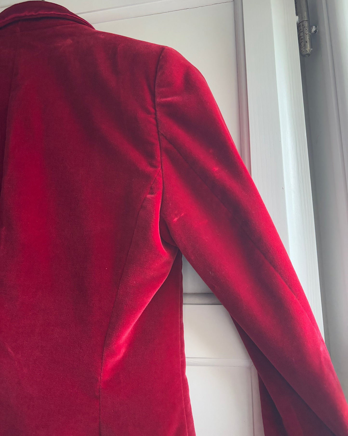 Gucci by Tom Ford 1996 Red Velvet Suit