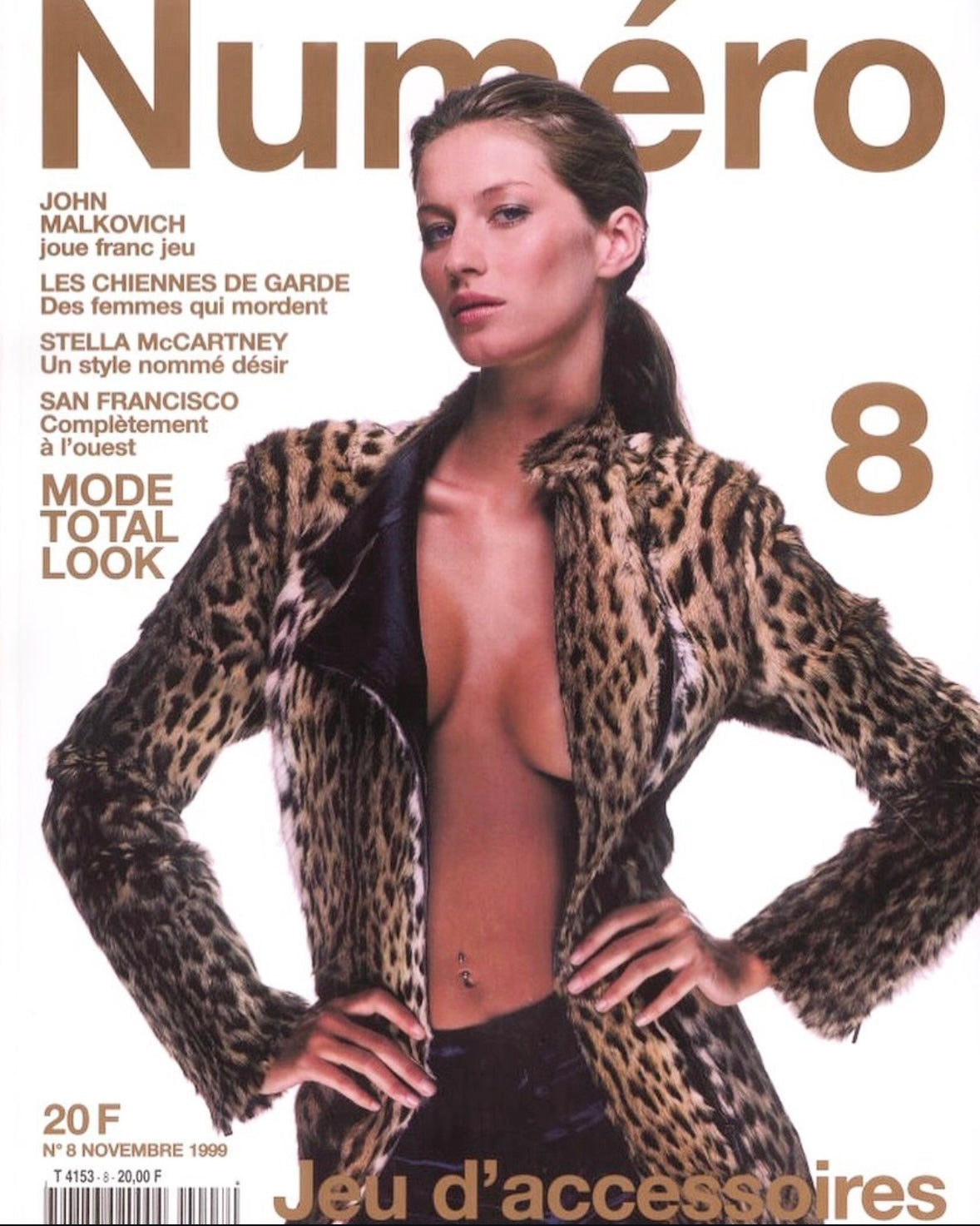 Gucci by Tom Ford 1999 Leopard Print Fur Coat