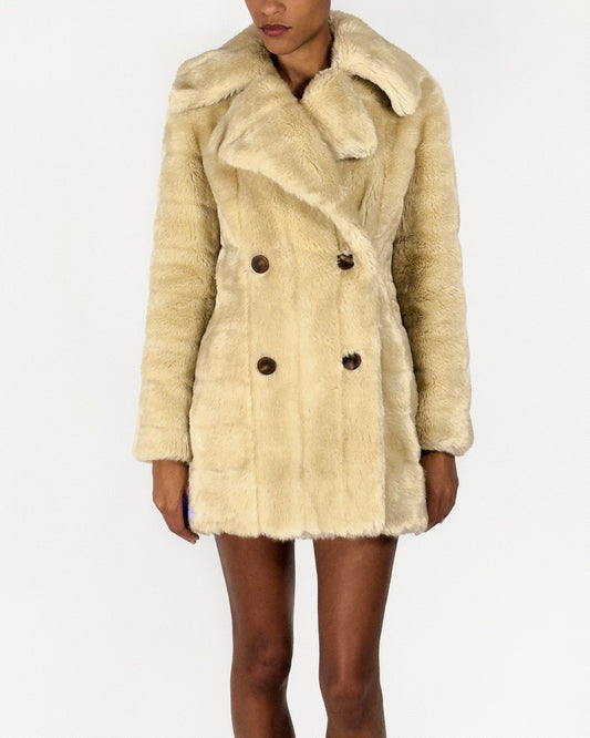 Gucci by Tom Ford 1996 Faux Fur Coat