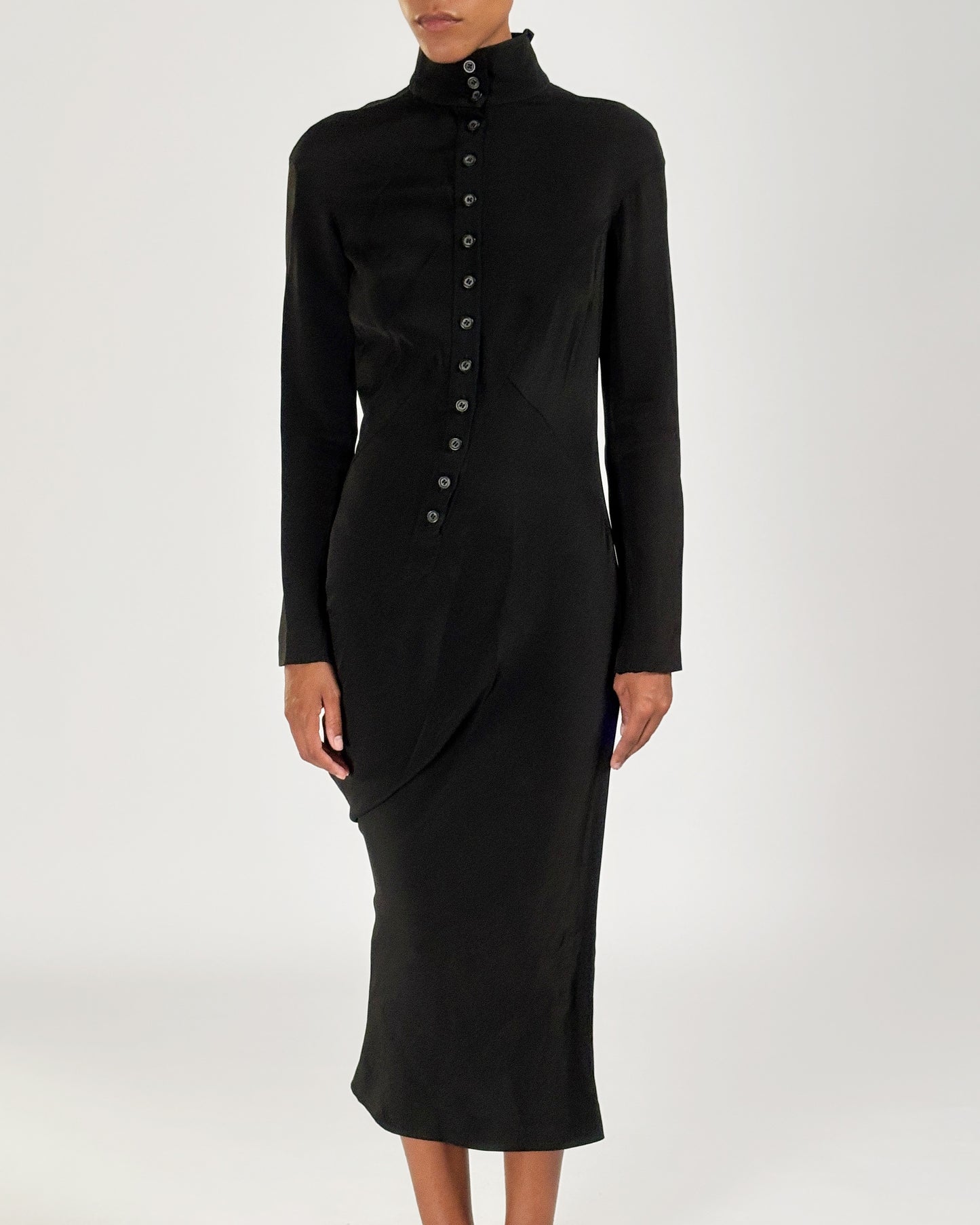 Alexander McQueen 1998 'Joan' Crepe Dress