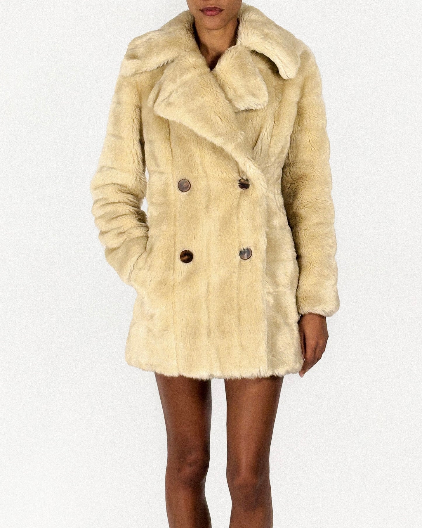 Gucci by Tom Ford 1996 Faux Fur Coat