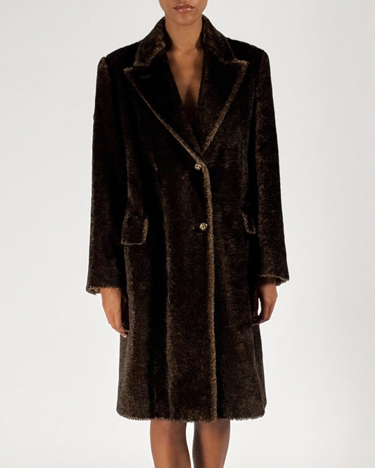 Prada 1997 Runway Mohair Coat