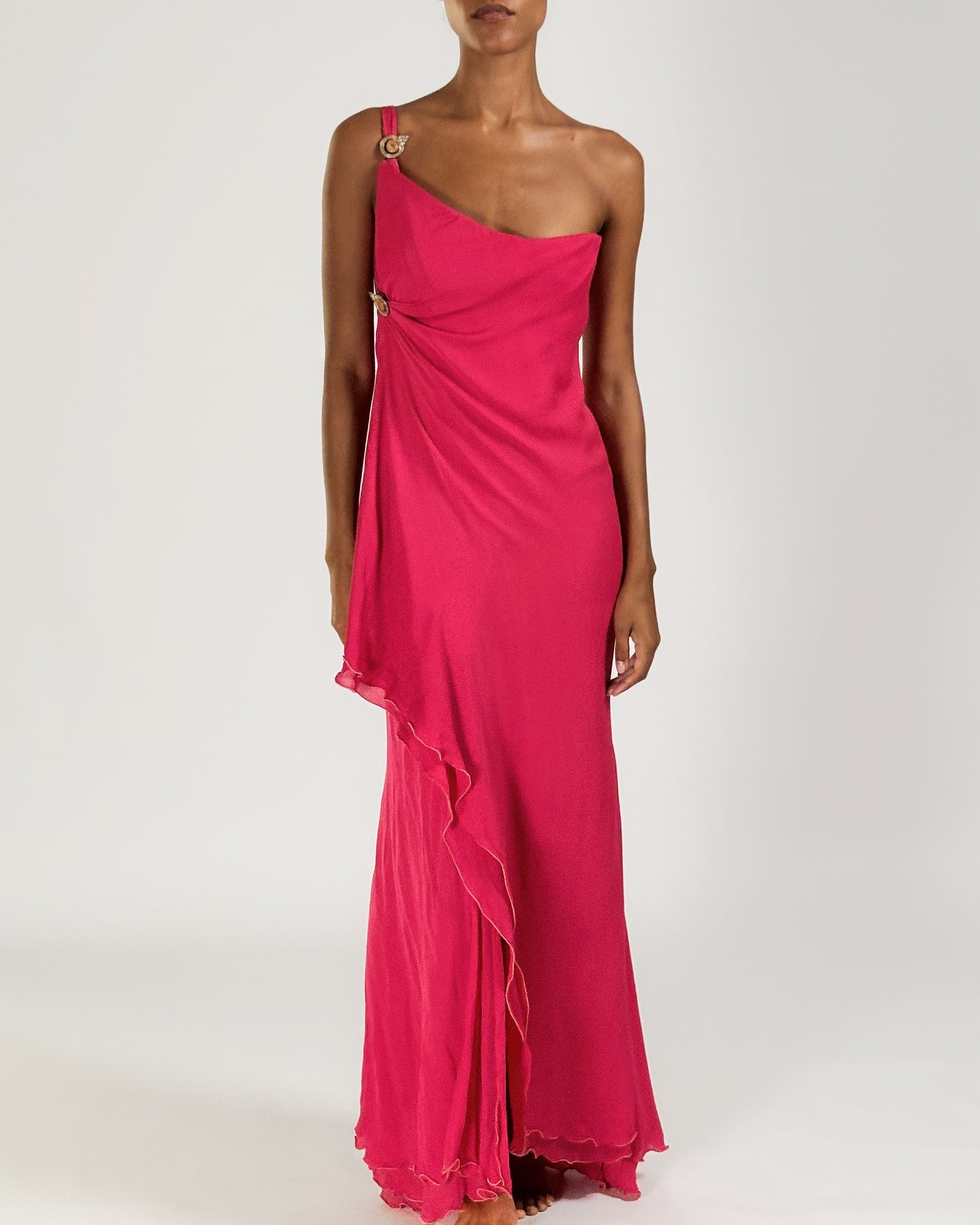 Gianni Versace 1995 Pink Gown
