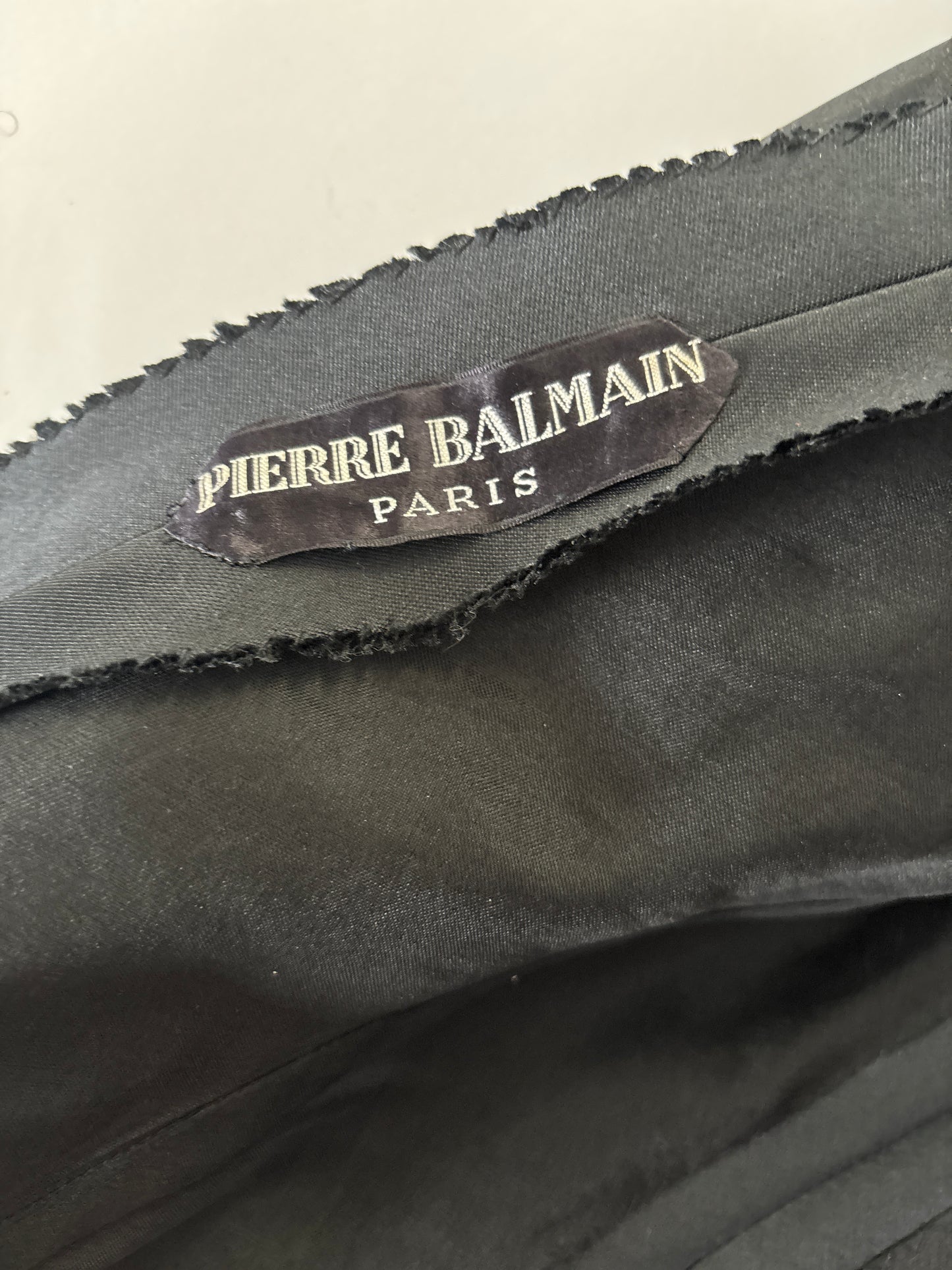 Pierre Balmain Haute Couture 1969 Trapezoide Dress