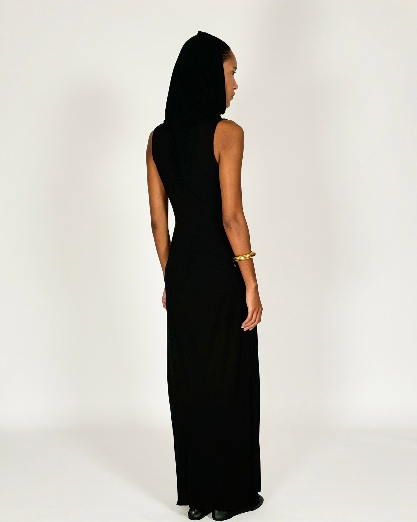 Dolce & Gabbana 1996 Hooded Maxi Dress