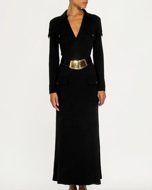 Gucci by Tom Ford 1996 Pocket Maxi Dress
