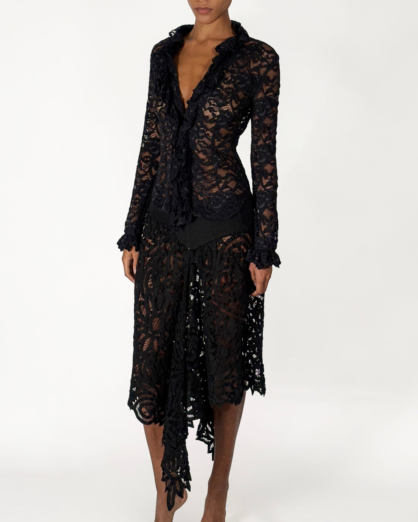 Alexander McQueen 1999 Lace Set