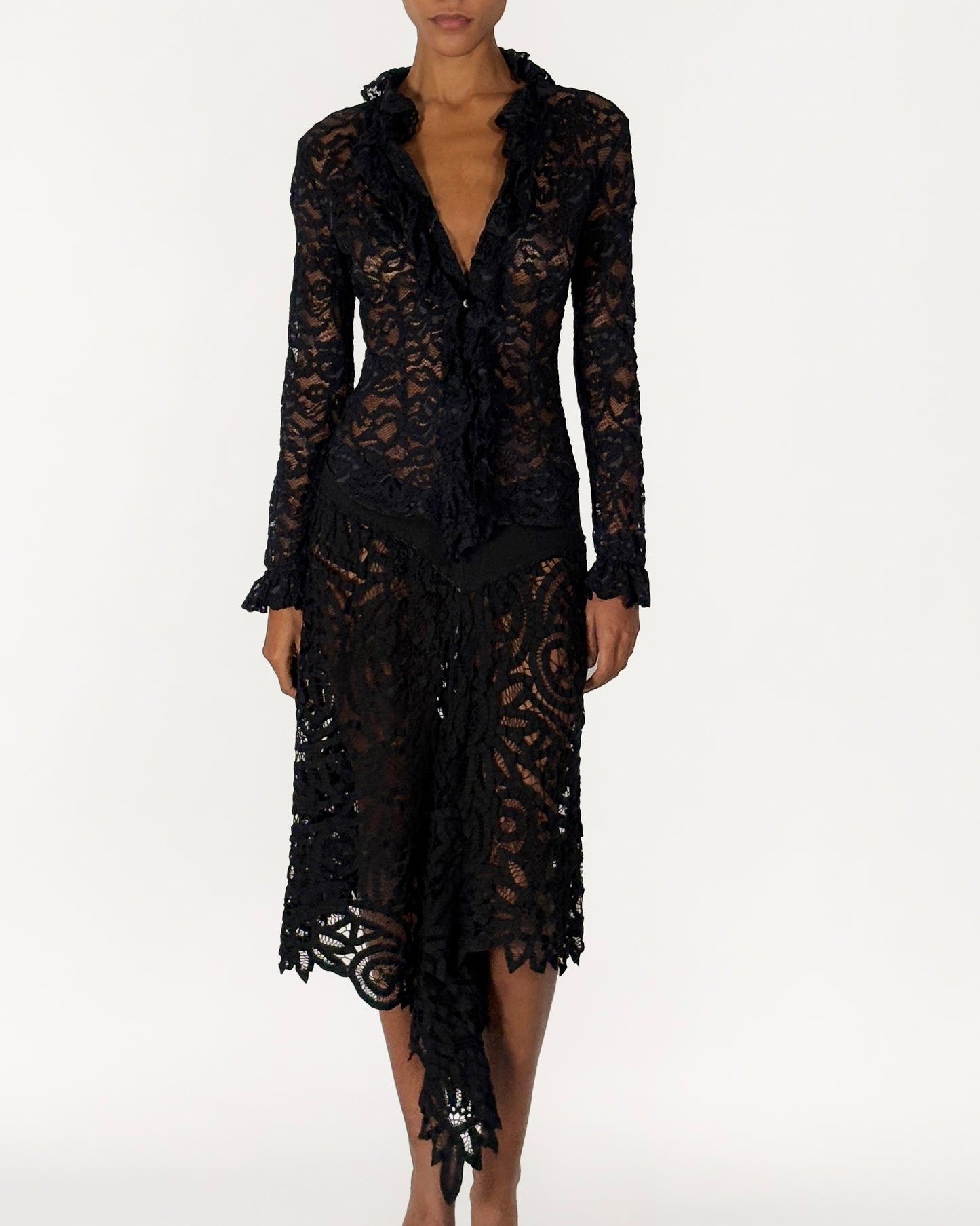 Alexander McQueen 1999 Lace Set