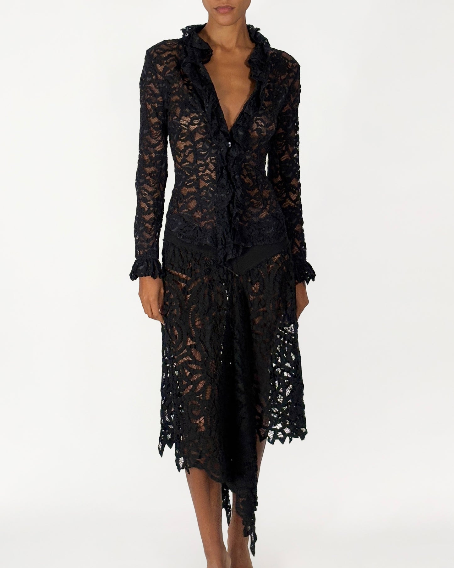 Alexander McQueen 1999 Lace Set