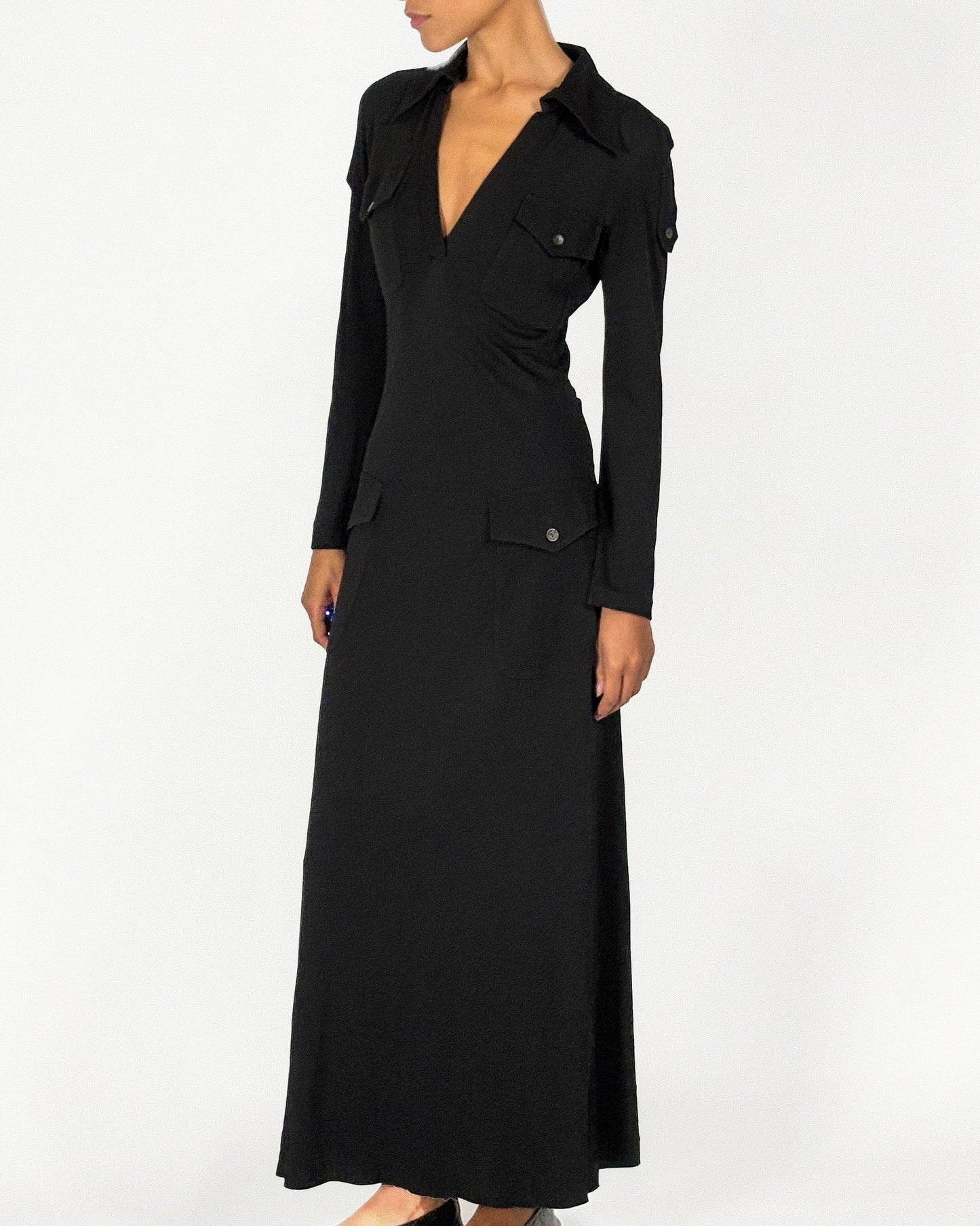 Gucci by Tom Ford 1996 Pocket Maxi Dress