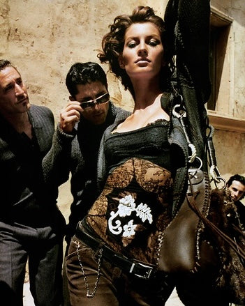 Dolce & Gabbana 2002 Lace Micro Dress