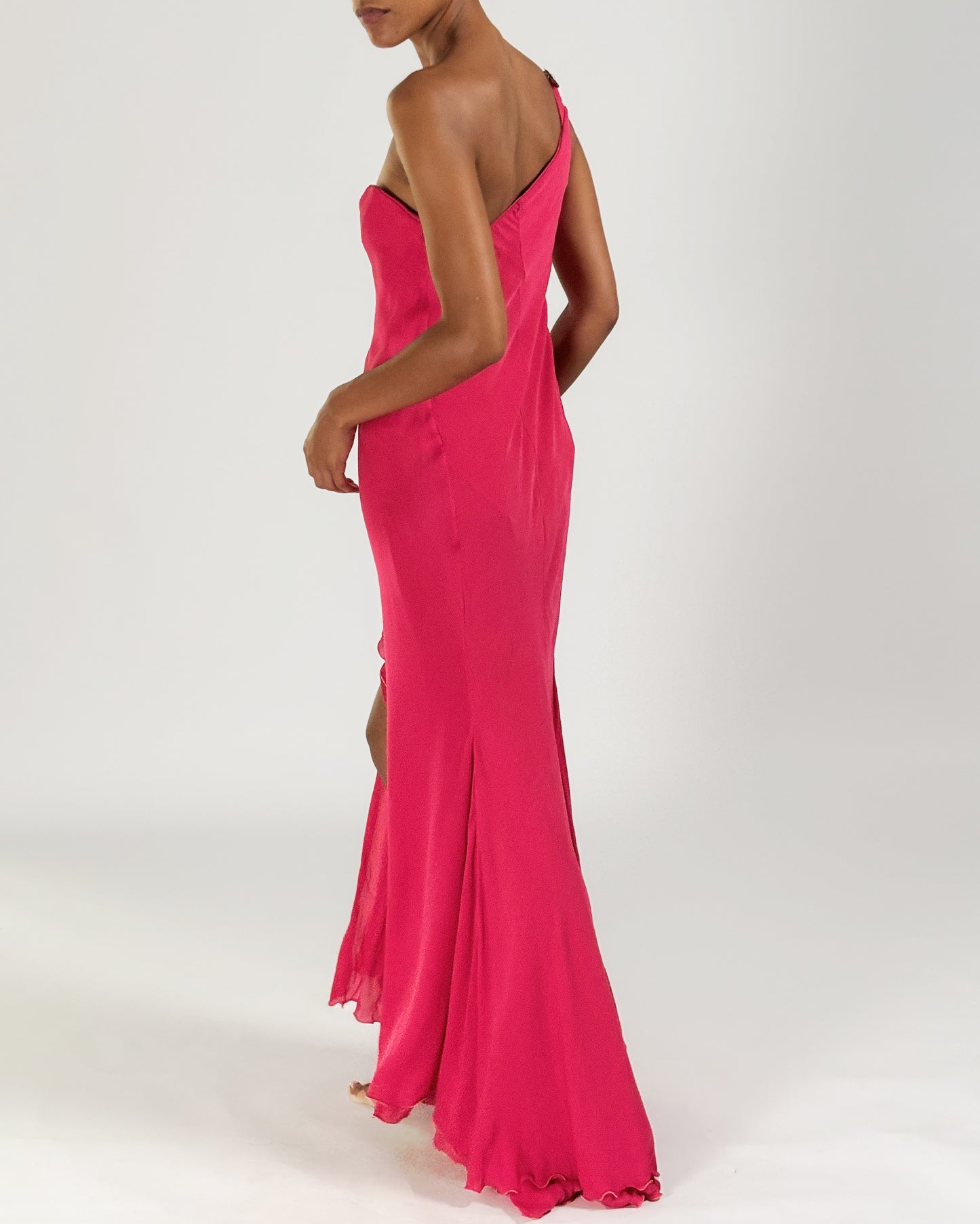 Gianni Versace 1995 Pink Gown