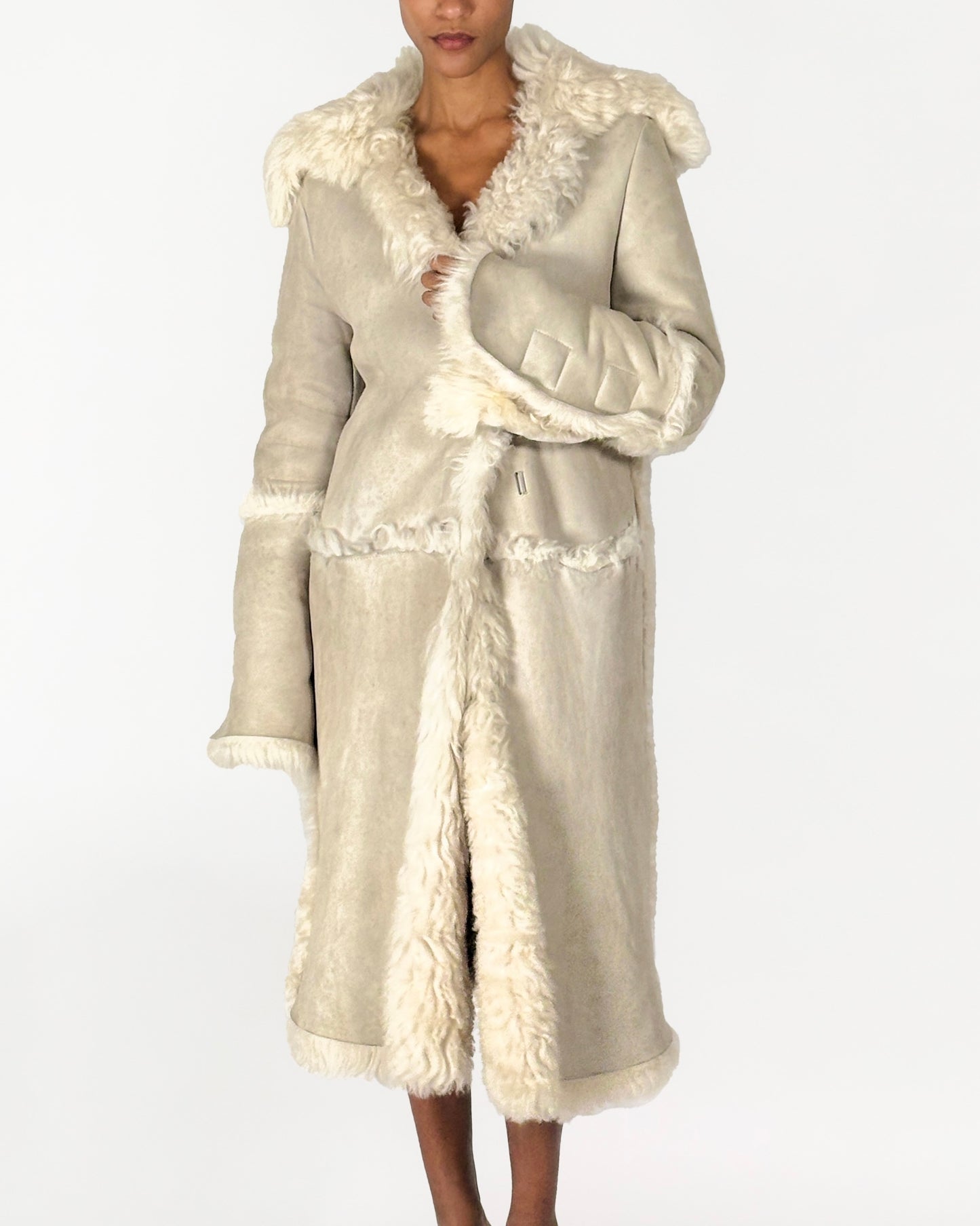 Gucci by Tom Ford 1997 Shearling Coat