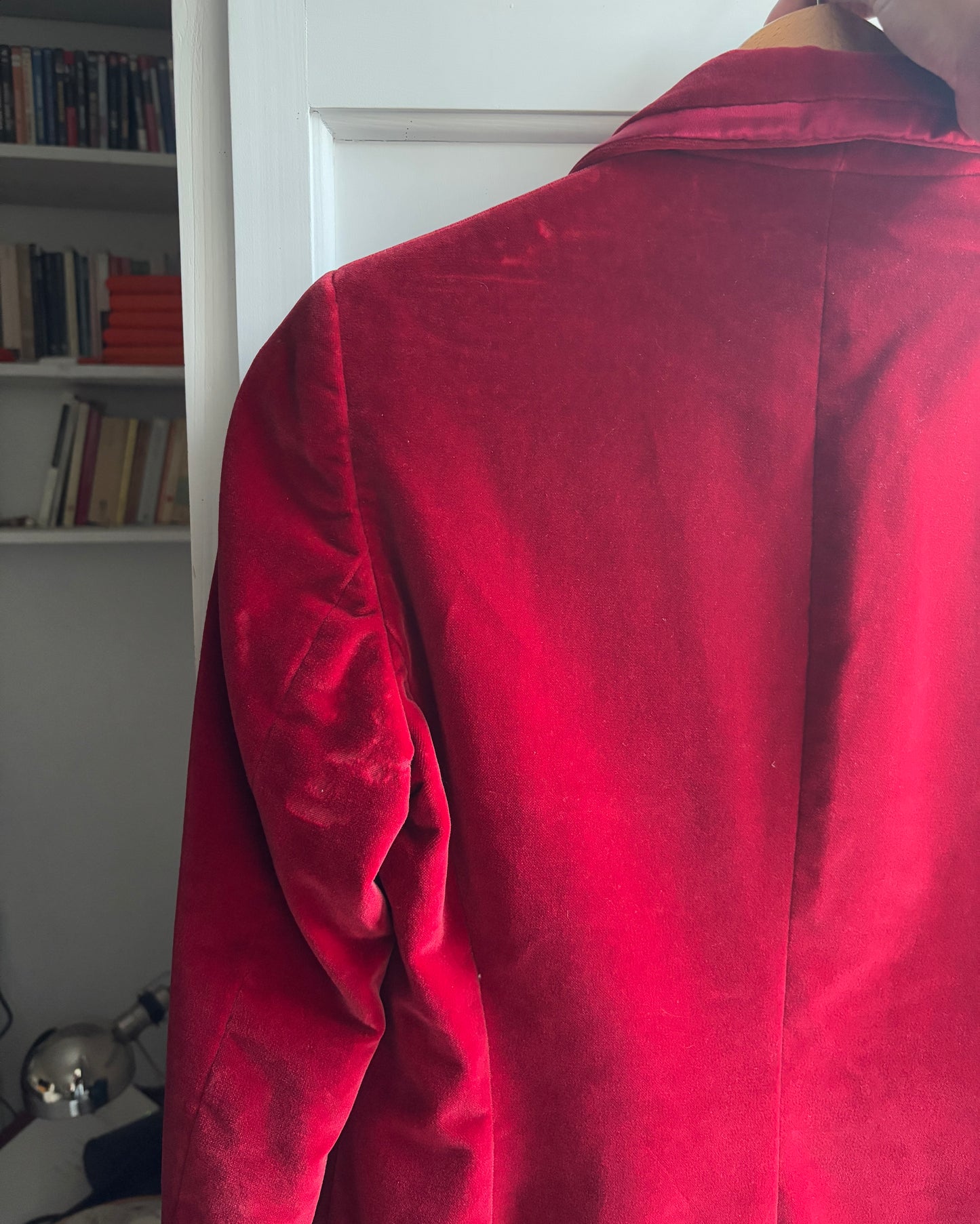 Gucci by Tom Ford 1996 Red Velvet Suit
