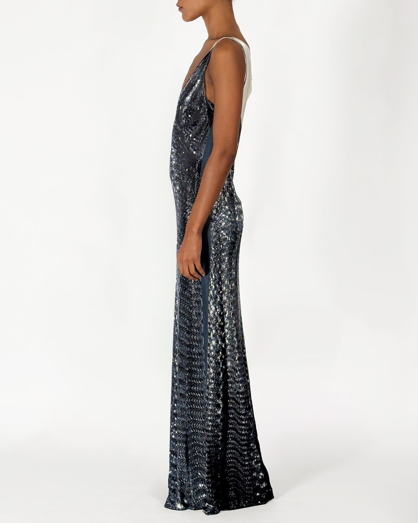 Maison Martin Margiela 1996 Tromp L'oiel Sequin Dress