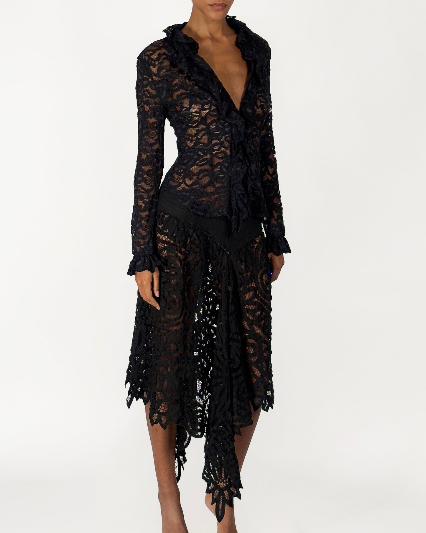 Alexander McQueen 1999 Lace Set