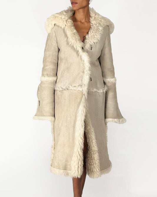 Gucci by Tom Ford 1997 Shearling Coat