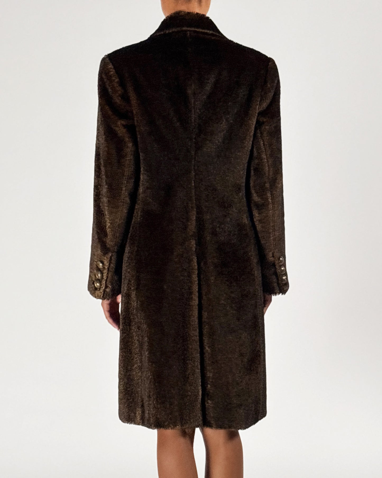 Prada 1997 Runway Mohair Coat