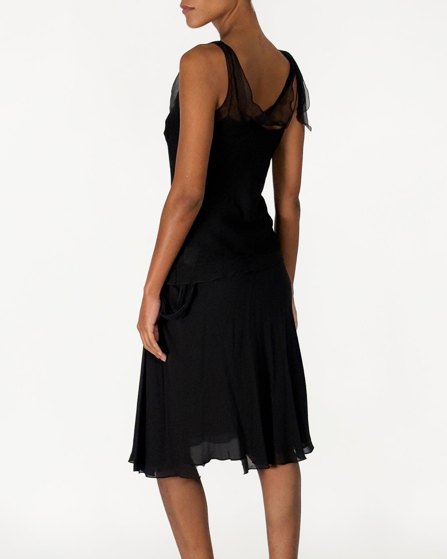 Dior by John Galliano 2003 Black Skirt Set