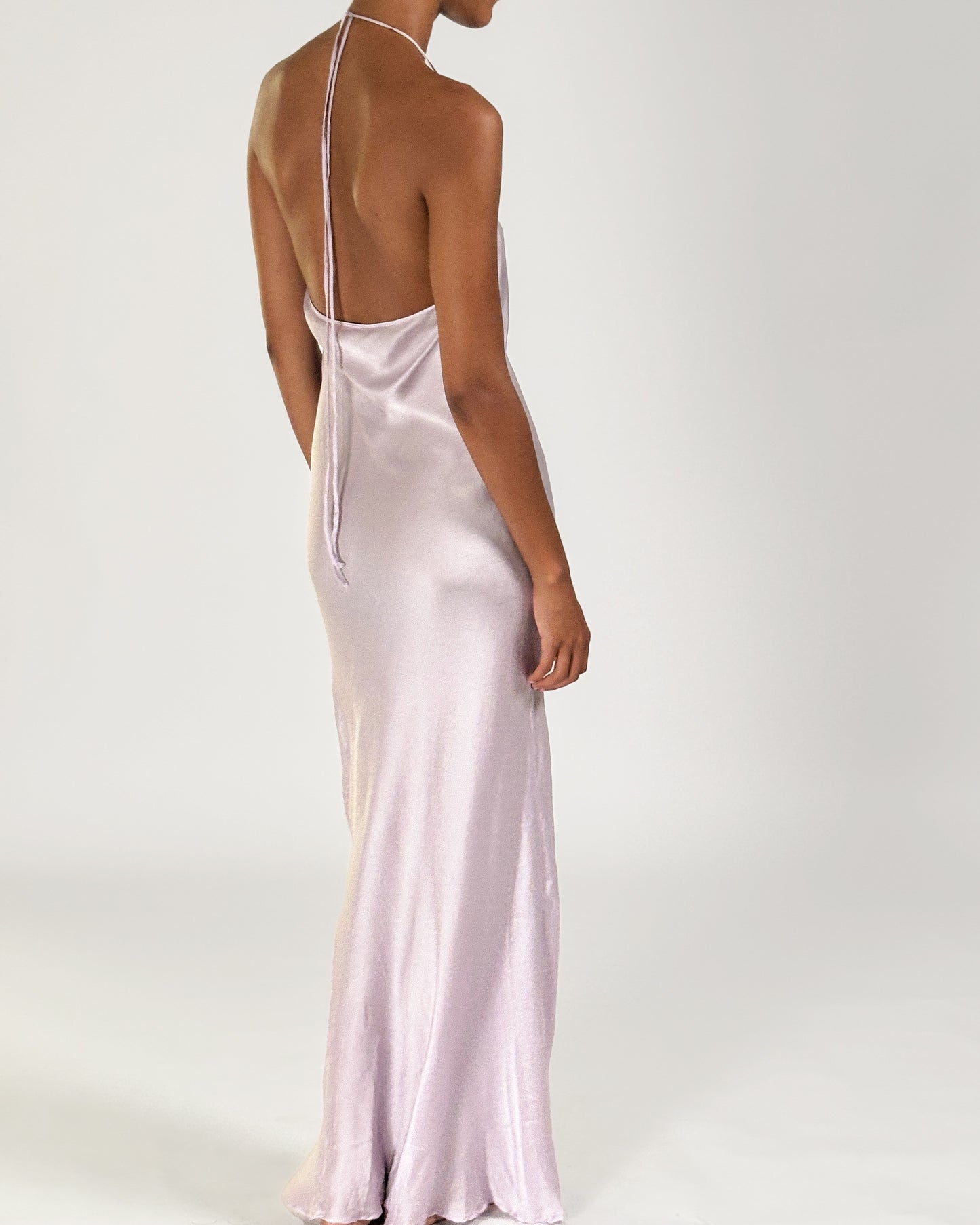 Roberto Cavalli 2000 Silk Halter Dress