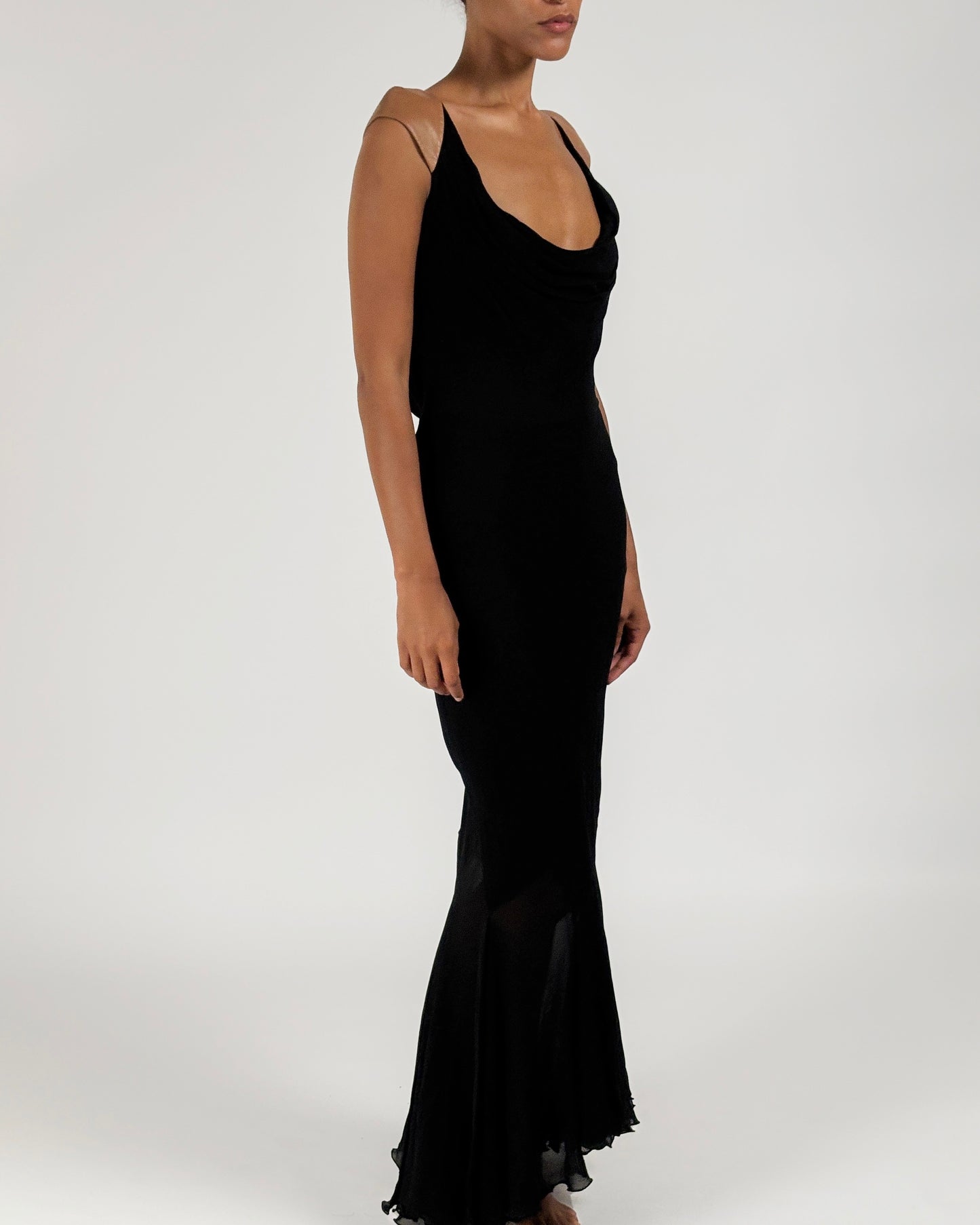 Gianni Versace Couture 2001 Chiffon Gown
