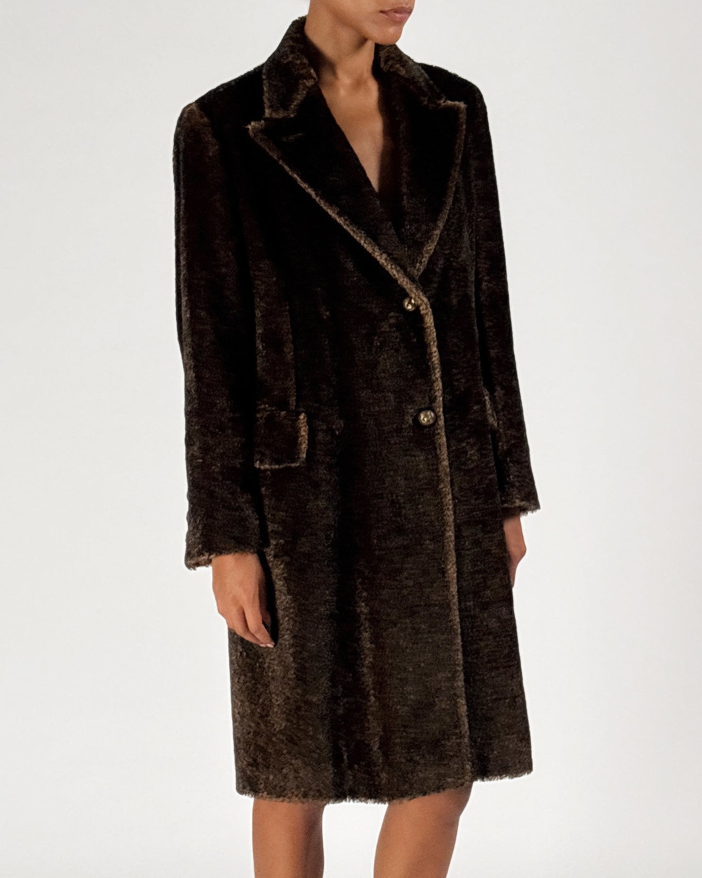 Prada 1997 Runway Mohair Coat