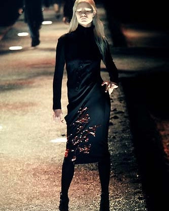 Alexander McQueen 1998 'Joan' Crepe Dress