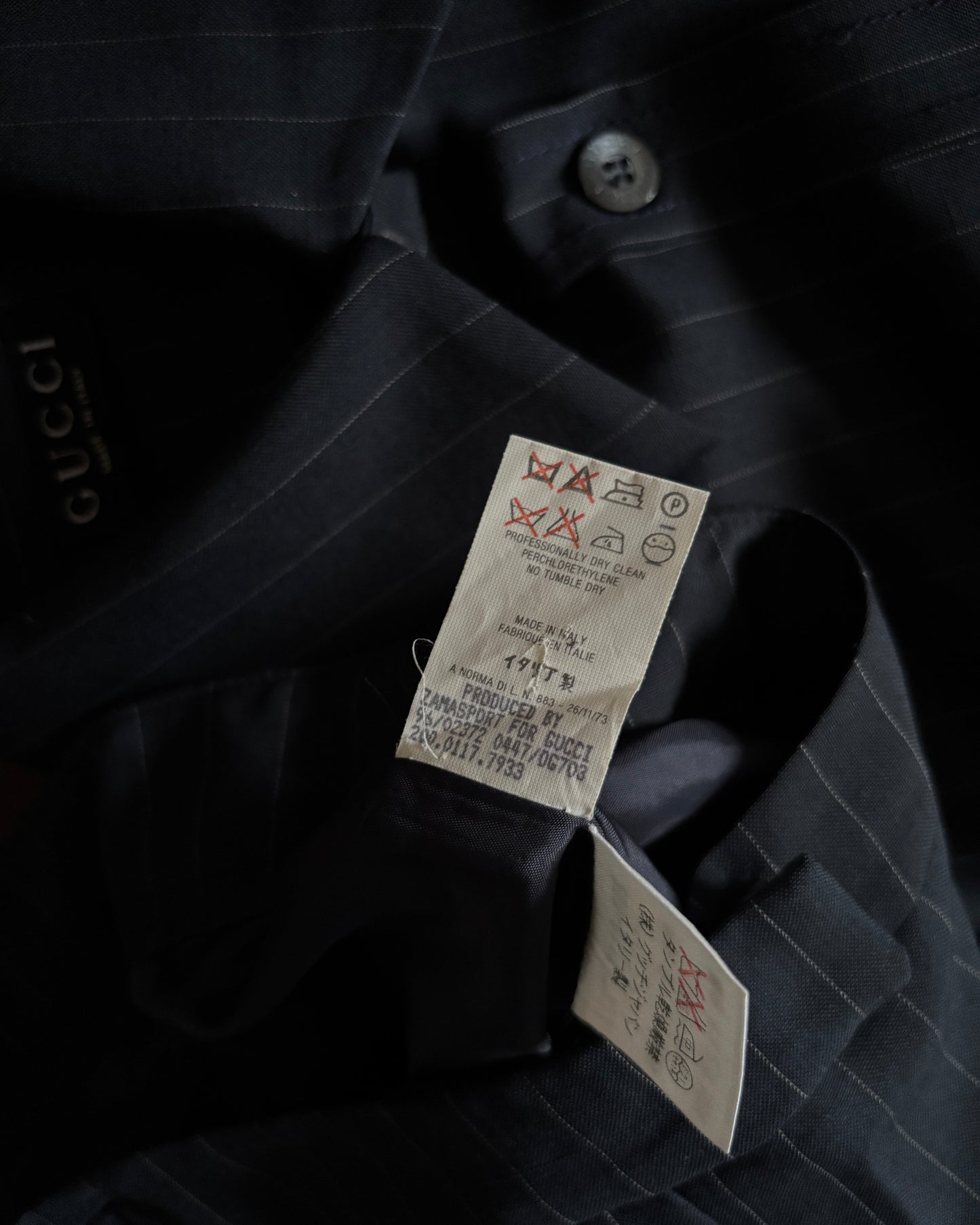 Gucci by Tom Ford 1996 Pinstripe Set