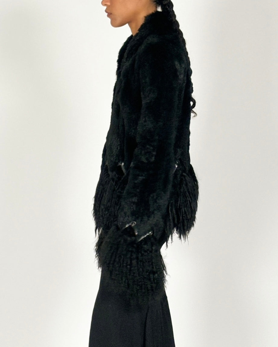 Roberto Cavalli 1999 Mongolian Fur Jacket