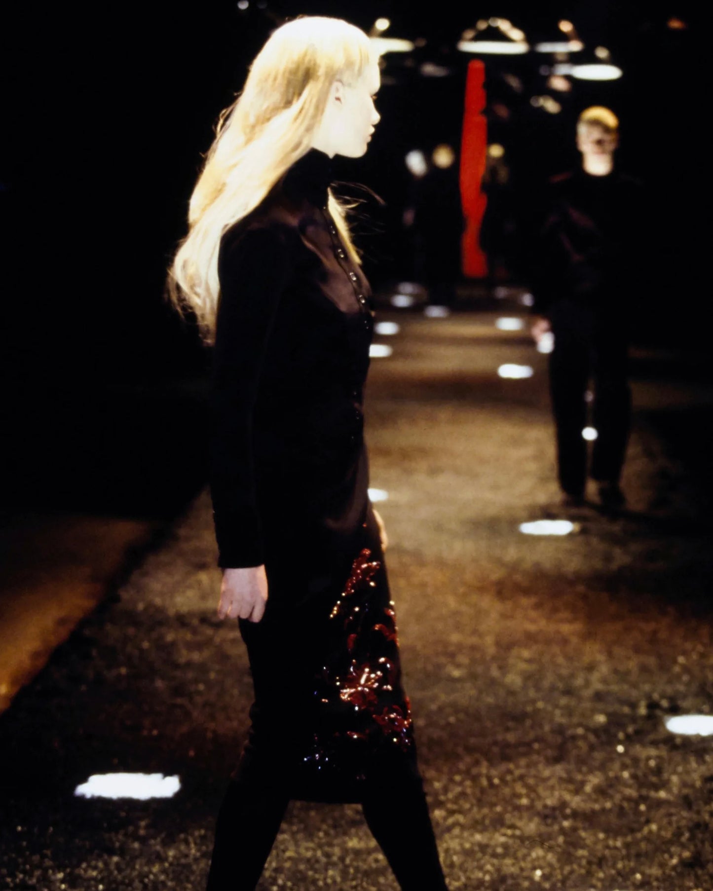 Alexander McQueen 1998 'Joan' Crepe Dress