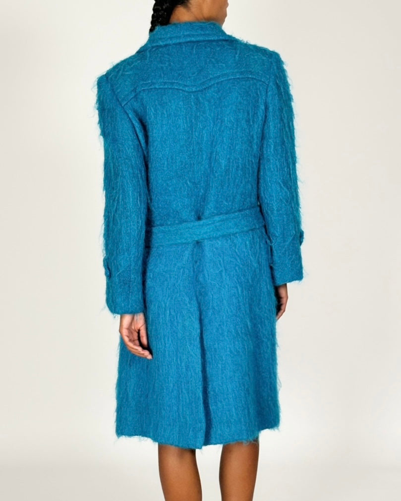 Gucci by Tom Ford 1995 Double-breasted Mohair Coat