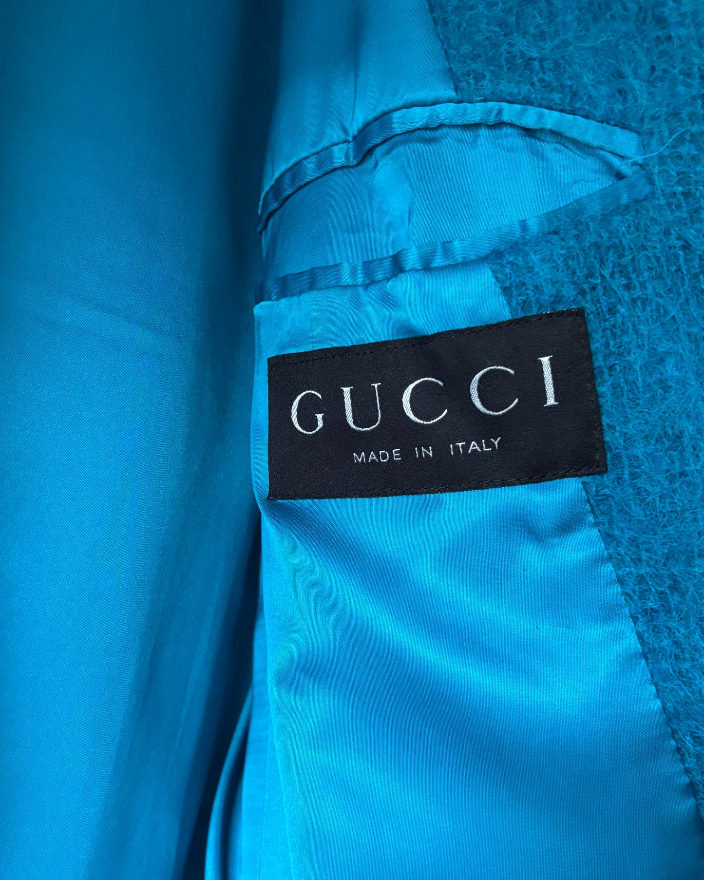 Gucci by Tom Ford 1995 Double-breasted Mohair Coat