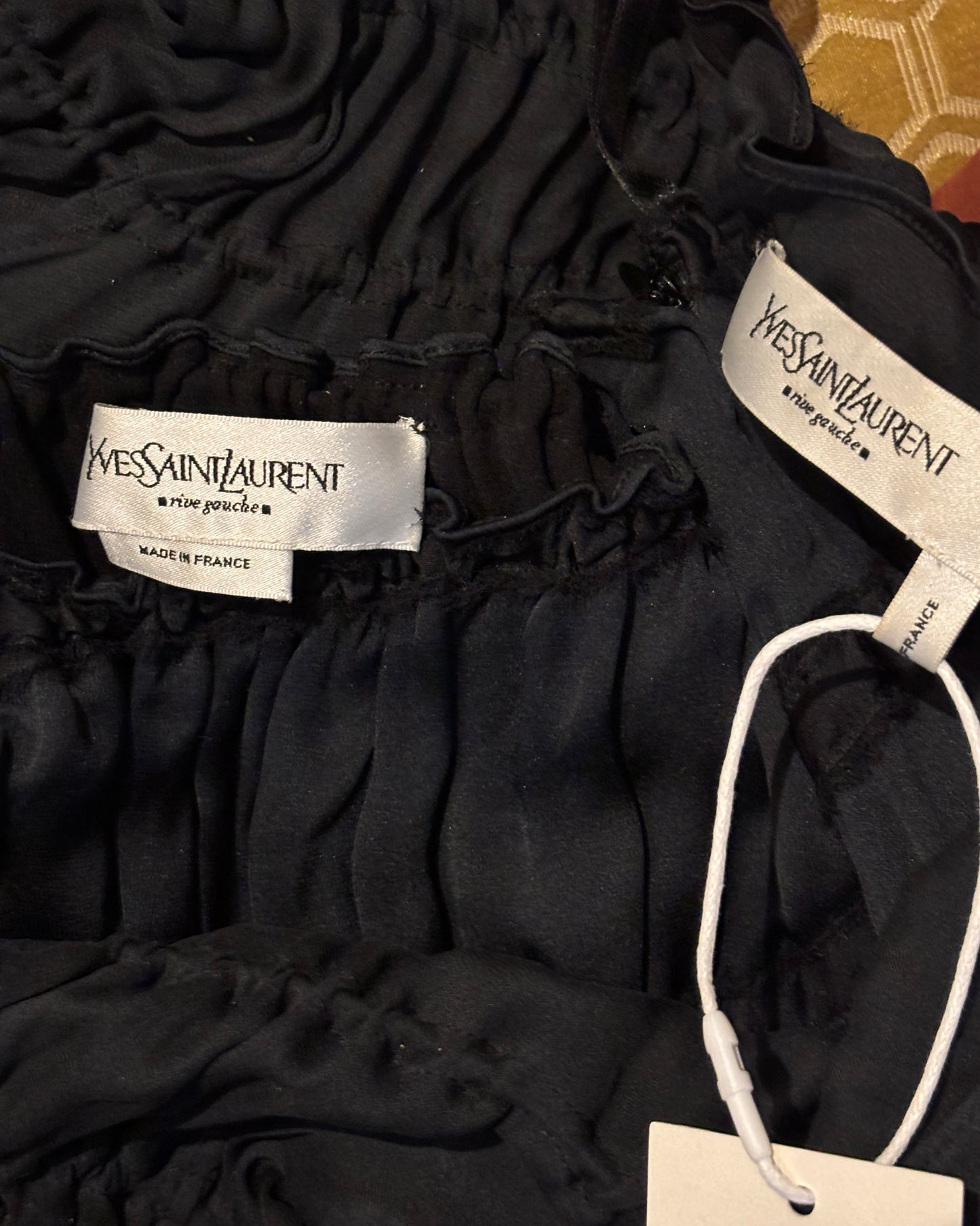 Yves Saint Laurent by Tom Ford 2001 Silk Skirt Set