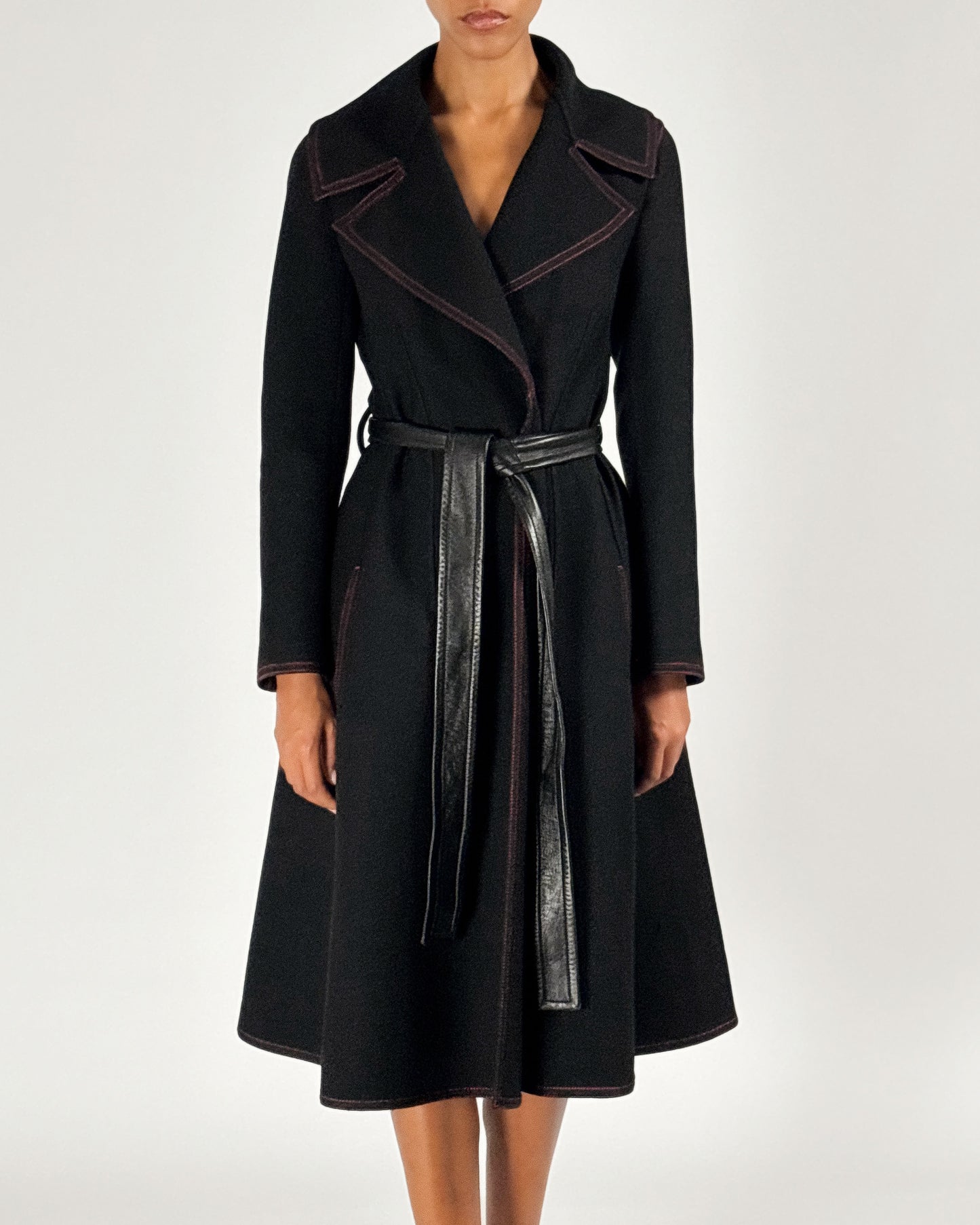 Céline by Phoebe Philo 2015 Fur Trim Coat