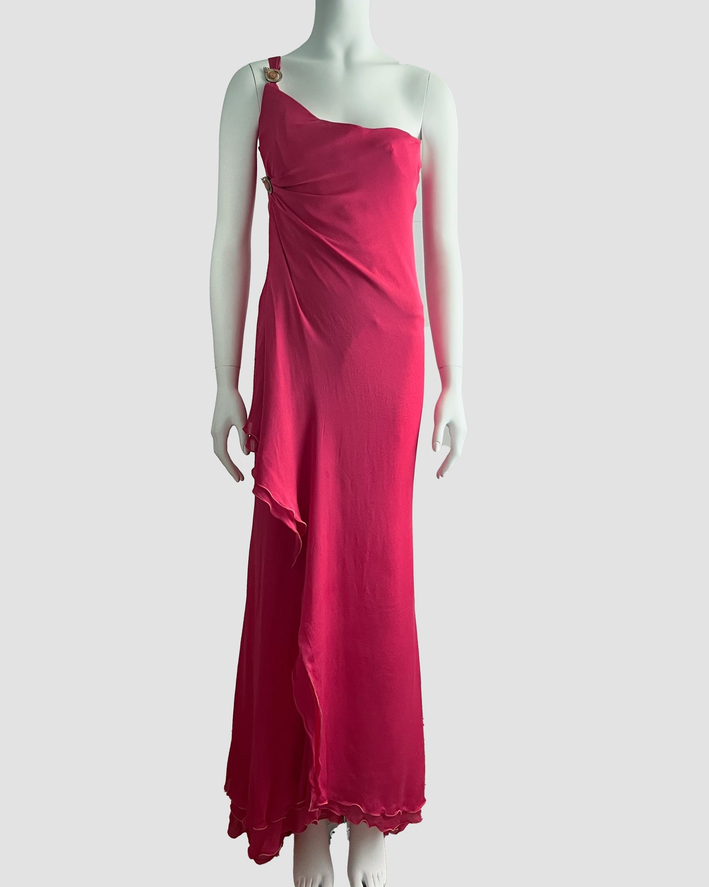 Gianni Versace 1995 Pink Gown