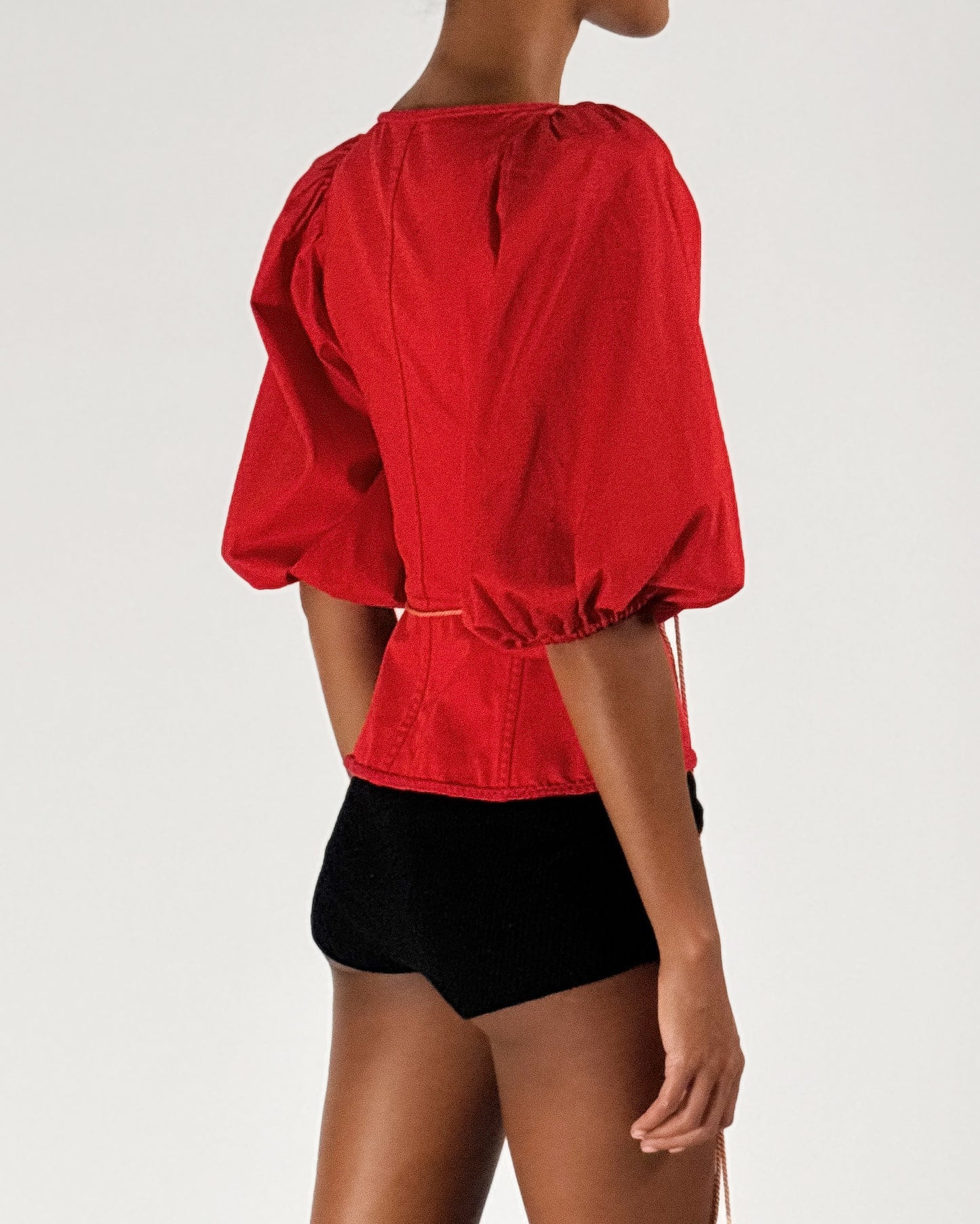 Yves Saint Laurent 1977 Corset Top & Skirt Set