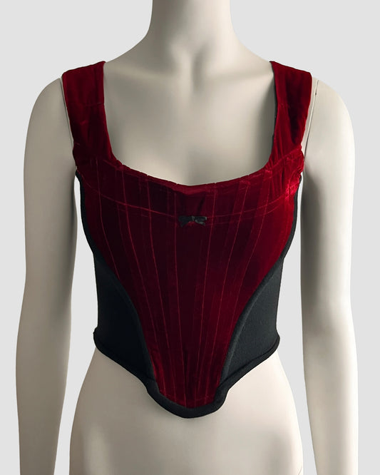 Vivienne Westwood 1987 Velvet Corset