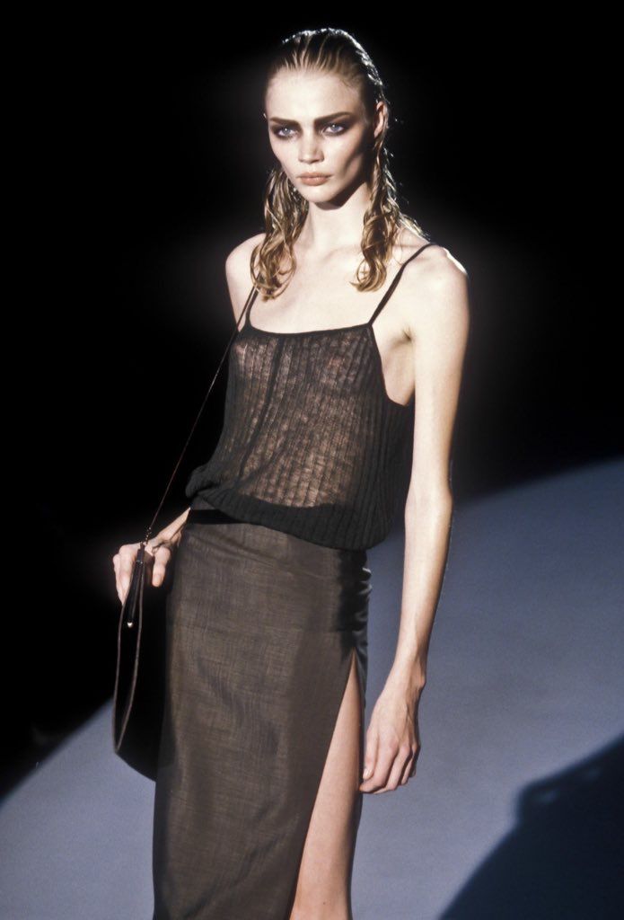 Gucci by Tom Ford 1997 knit dress