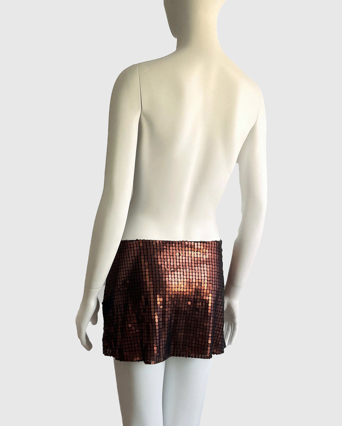 Alexander McQueen 1998 Sequin Mini Skirt