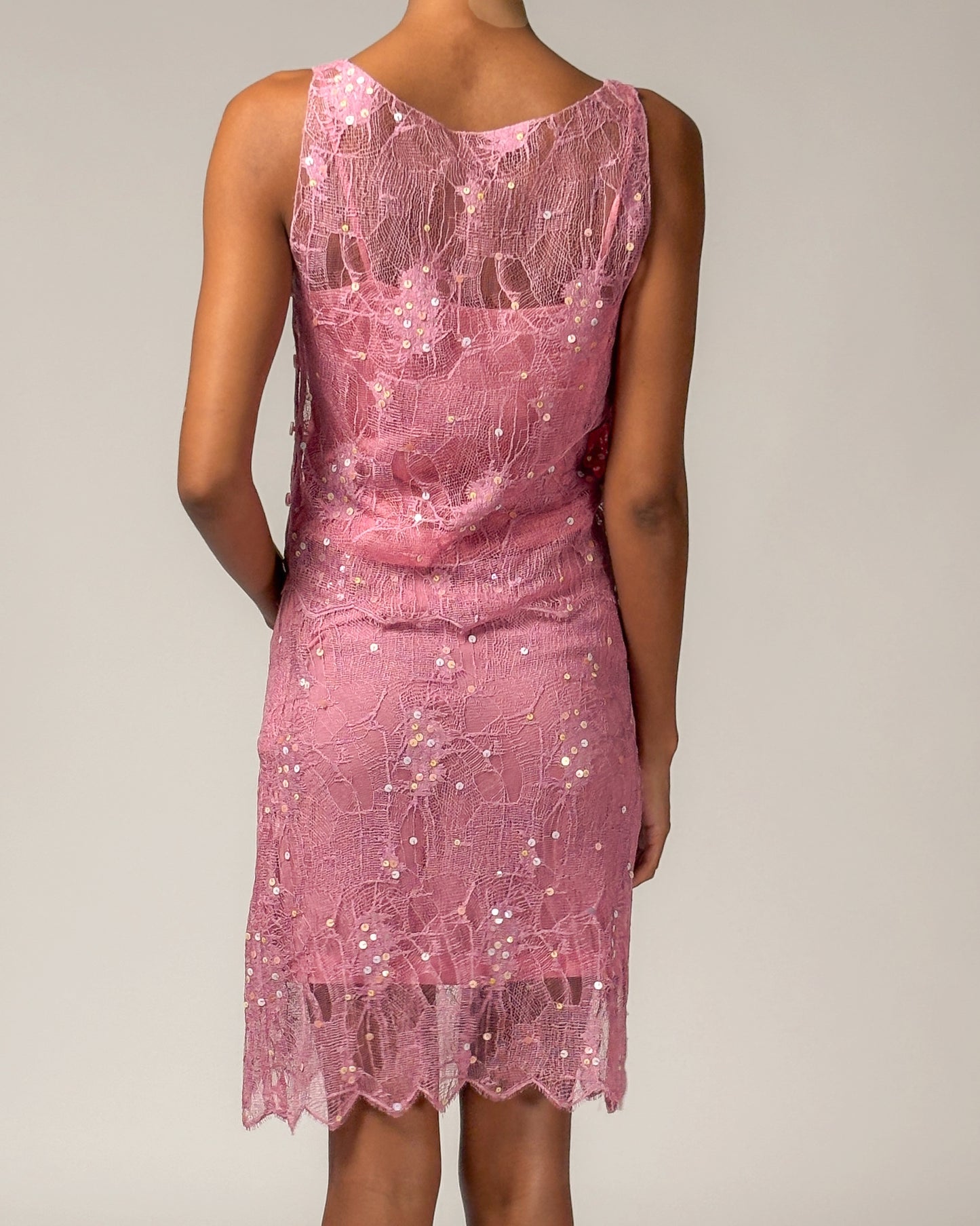 Chanel by Karl Lagerfeld 2000 Lace Sequin Set