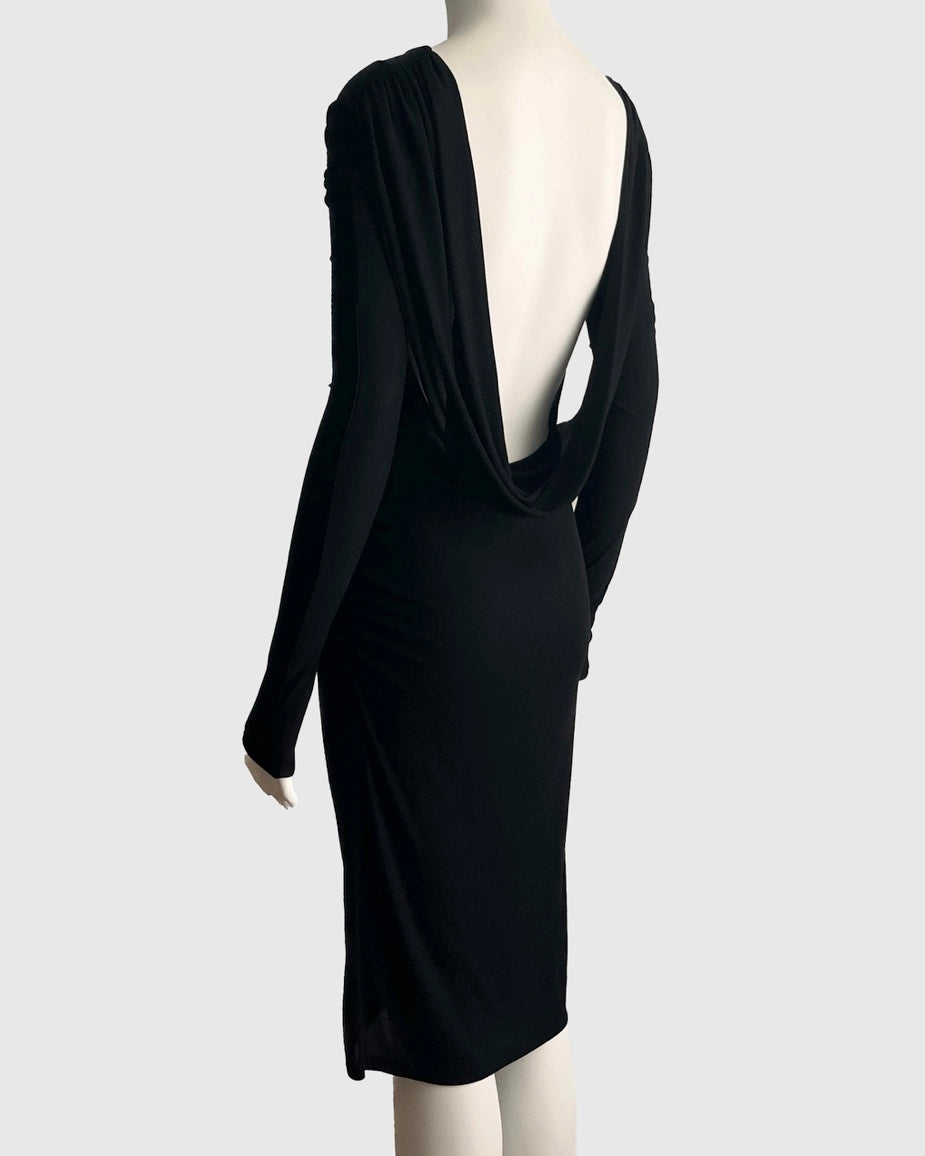 Gucci by Tom Ford 2002 Plunging Back Dress