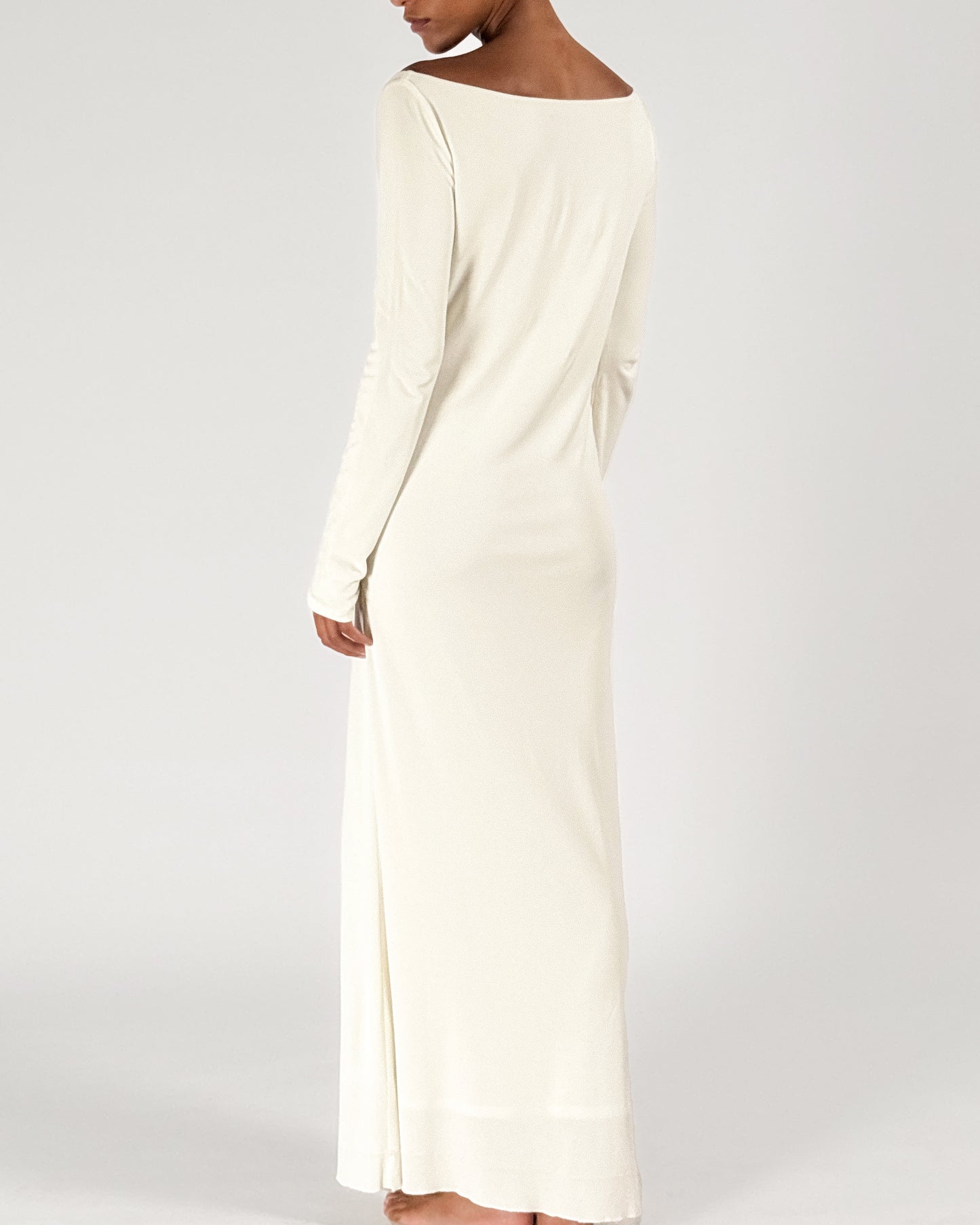 Gucci by Tom Ford 1996 Iconic White Keyhole Gown