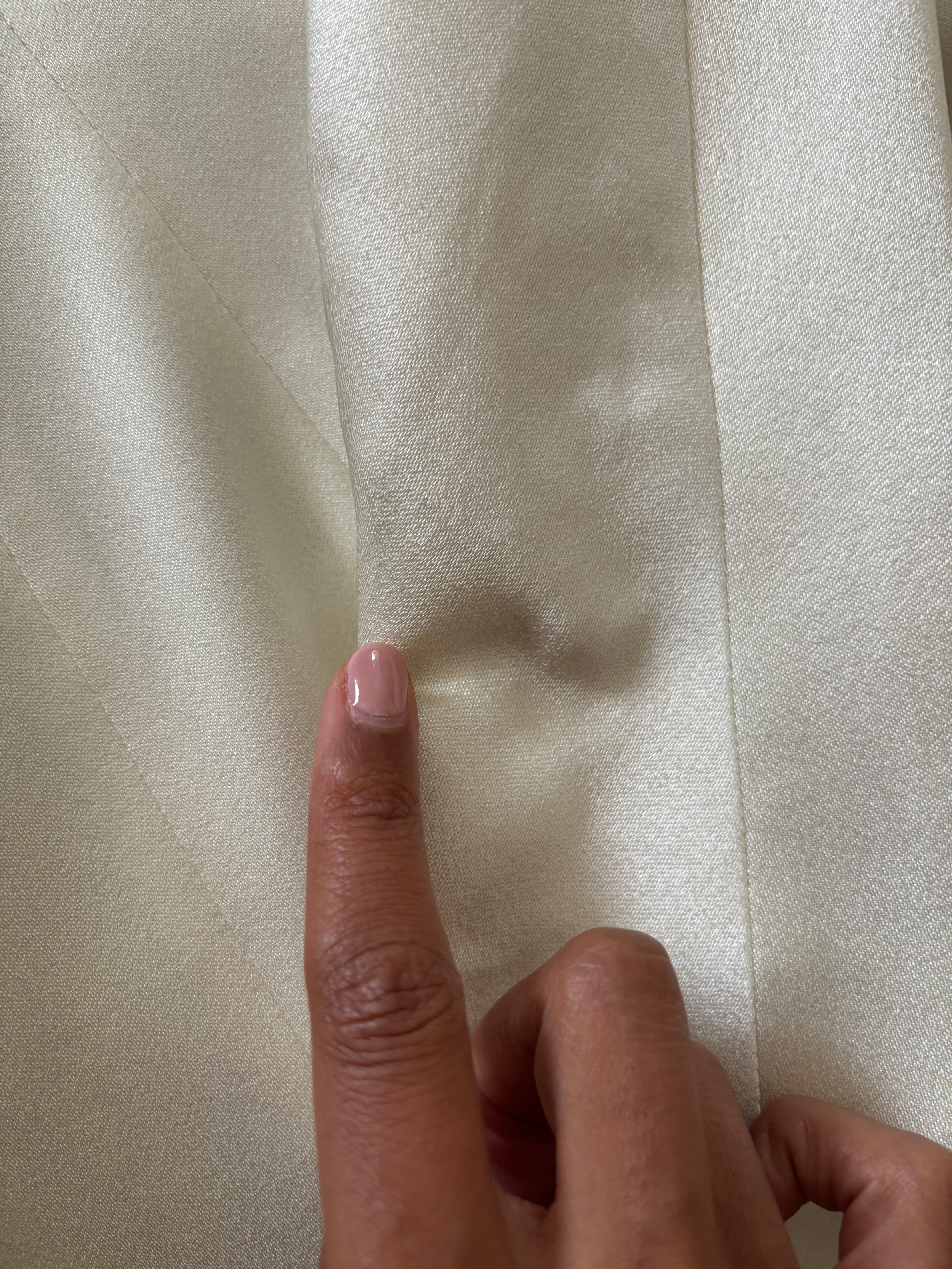 John Galliano 1998 High Neck Satin Ivory Ensemble – COUL ARCHIVE