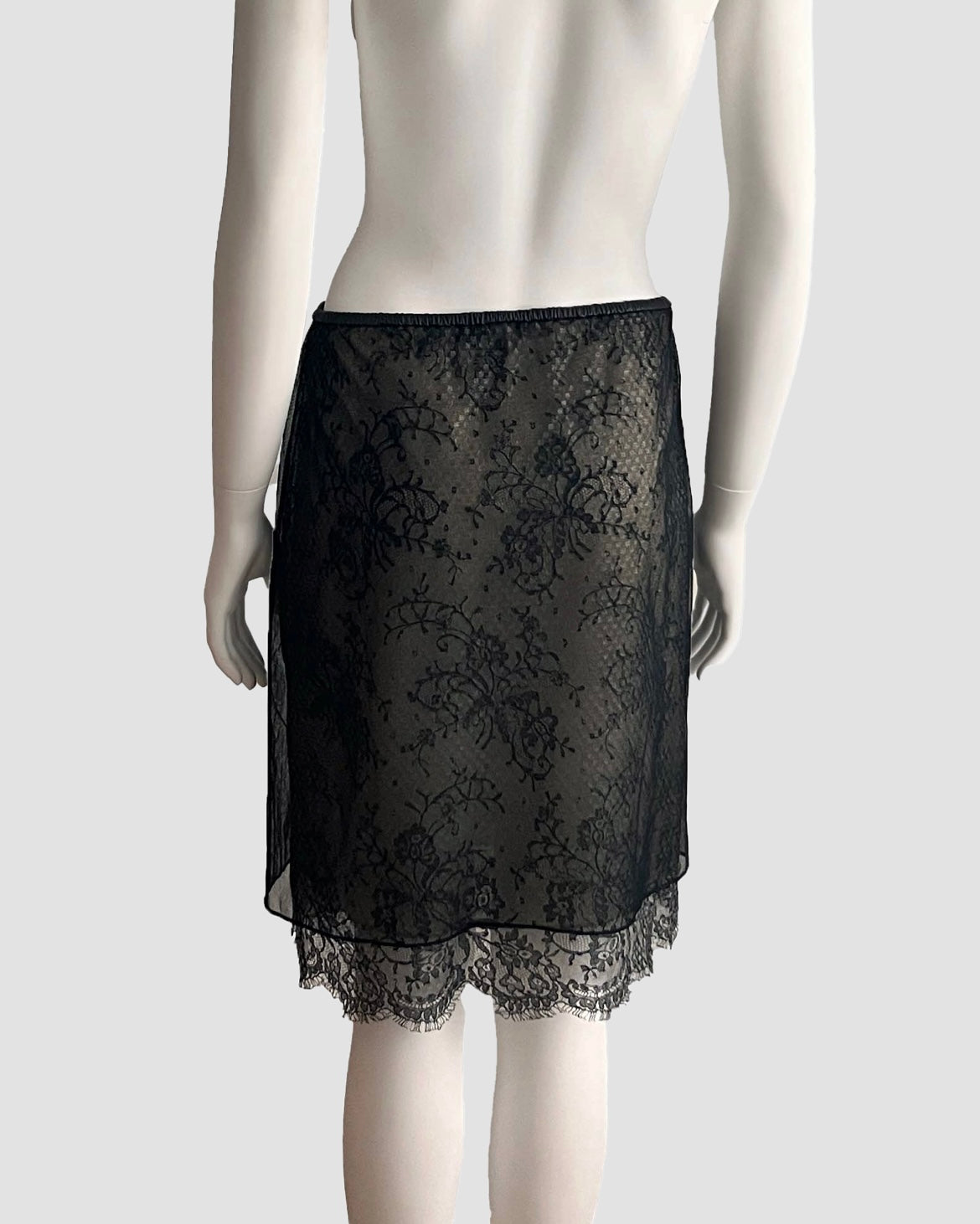 Gucci by Tom Ford 1999 Lace Skirt